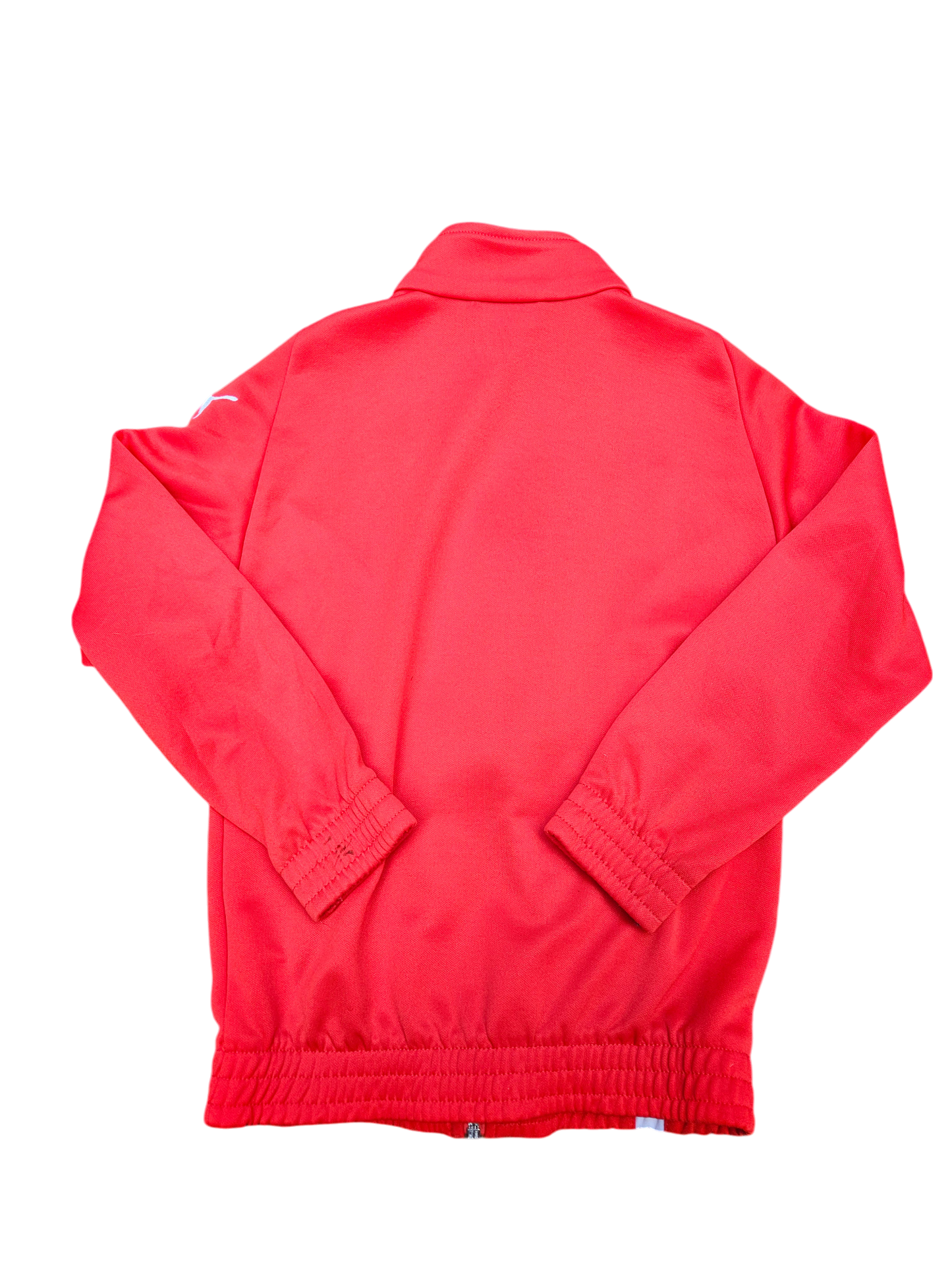 Puma red track jacket Youth XS approx 7/8y