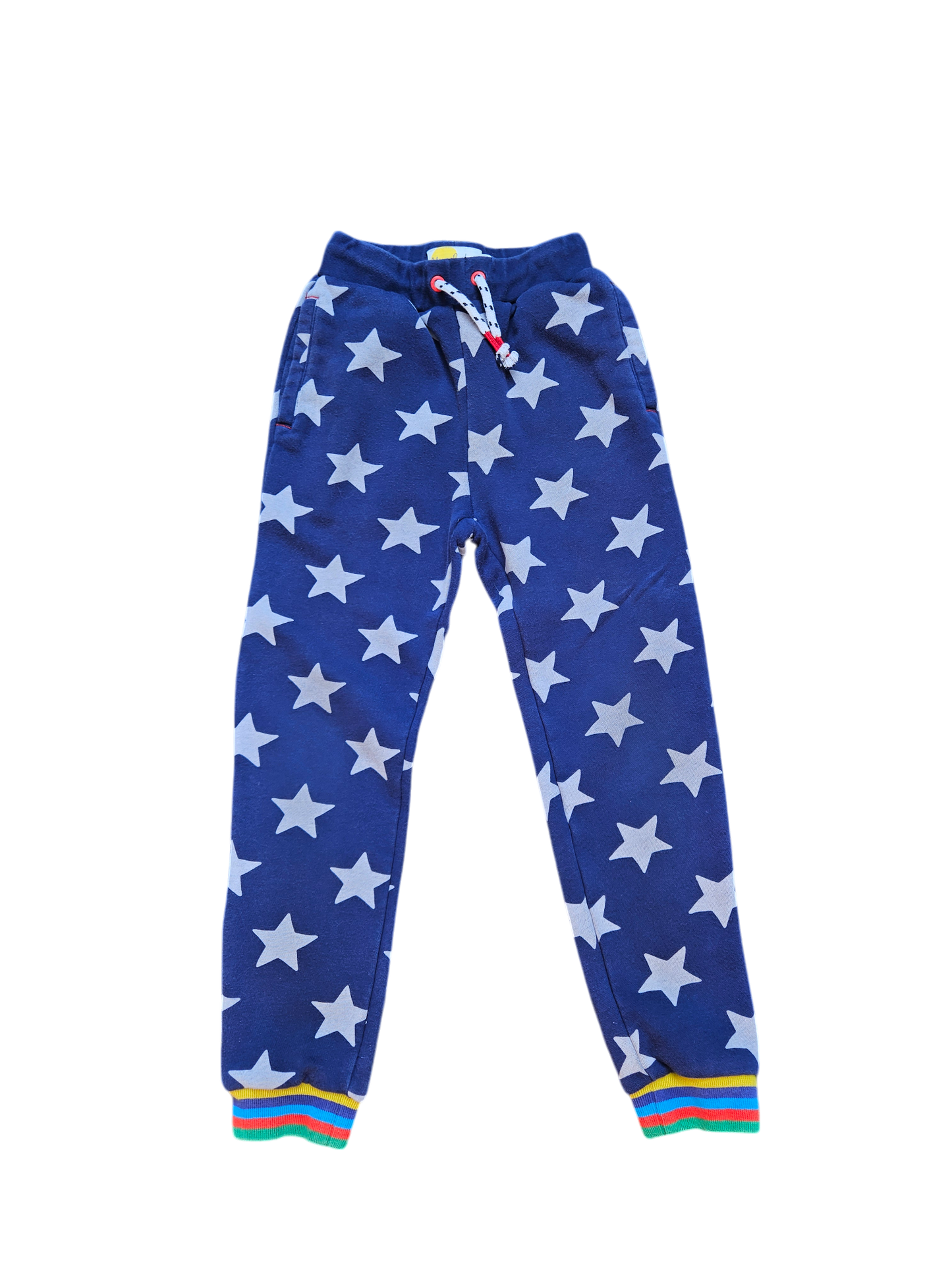 Mini Boden star print joggers Size 7