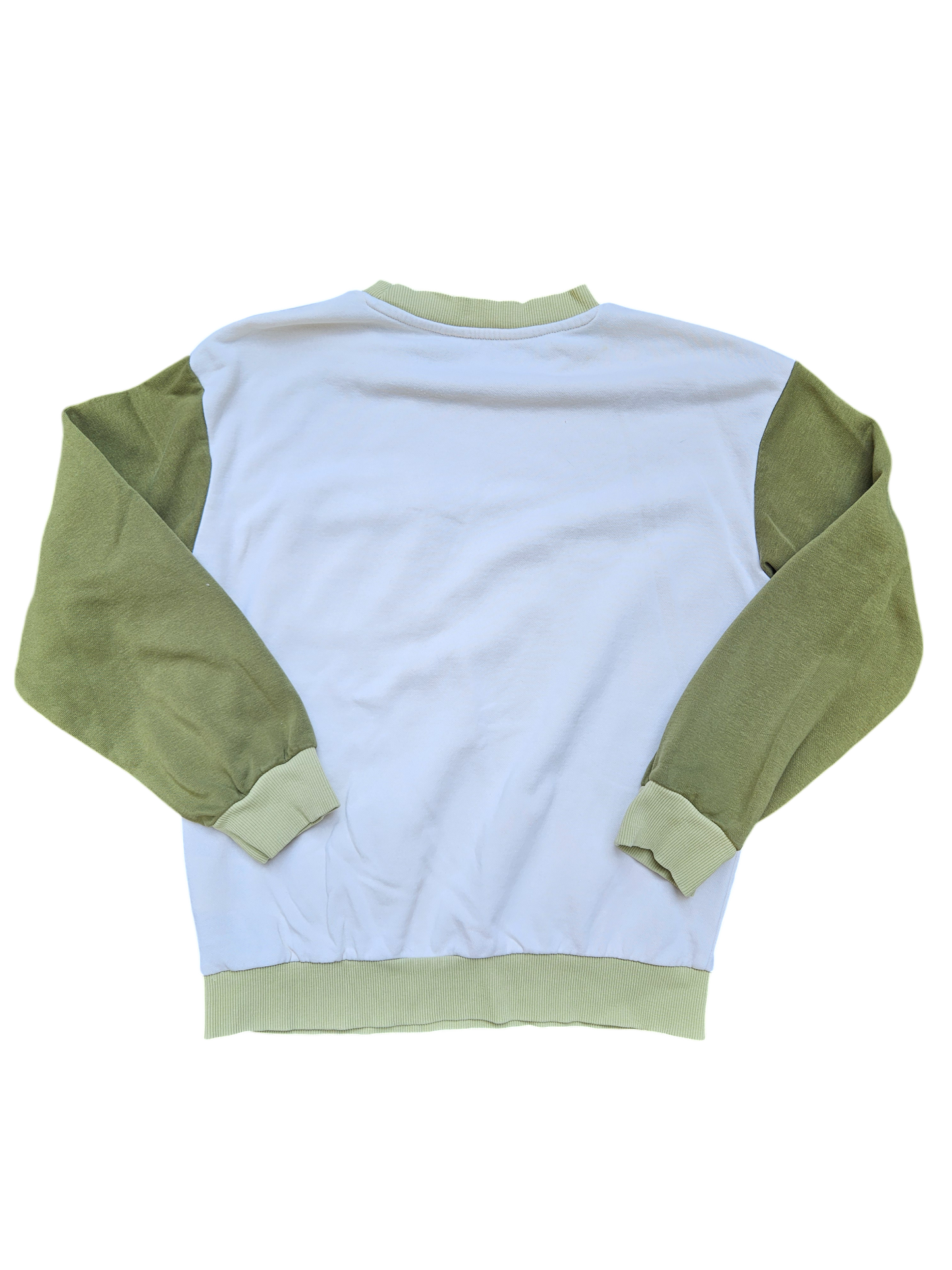 H&M colourblock raglan long sleeve 8-10y