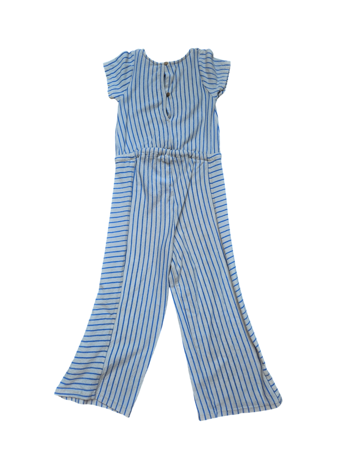 Striped jumpsuit approx 4-5Y