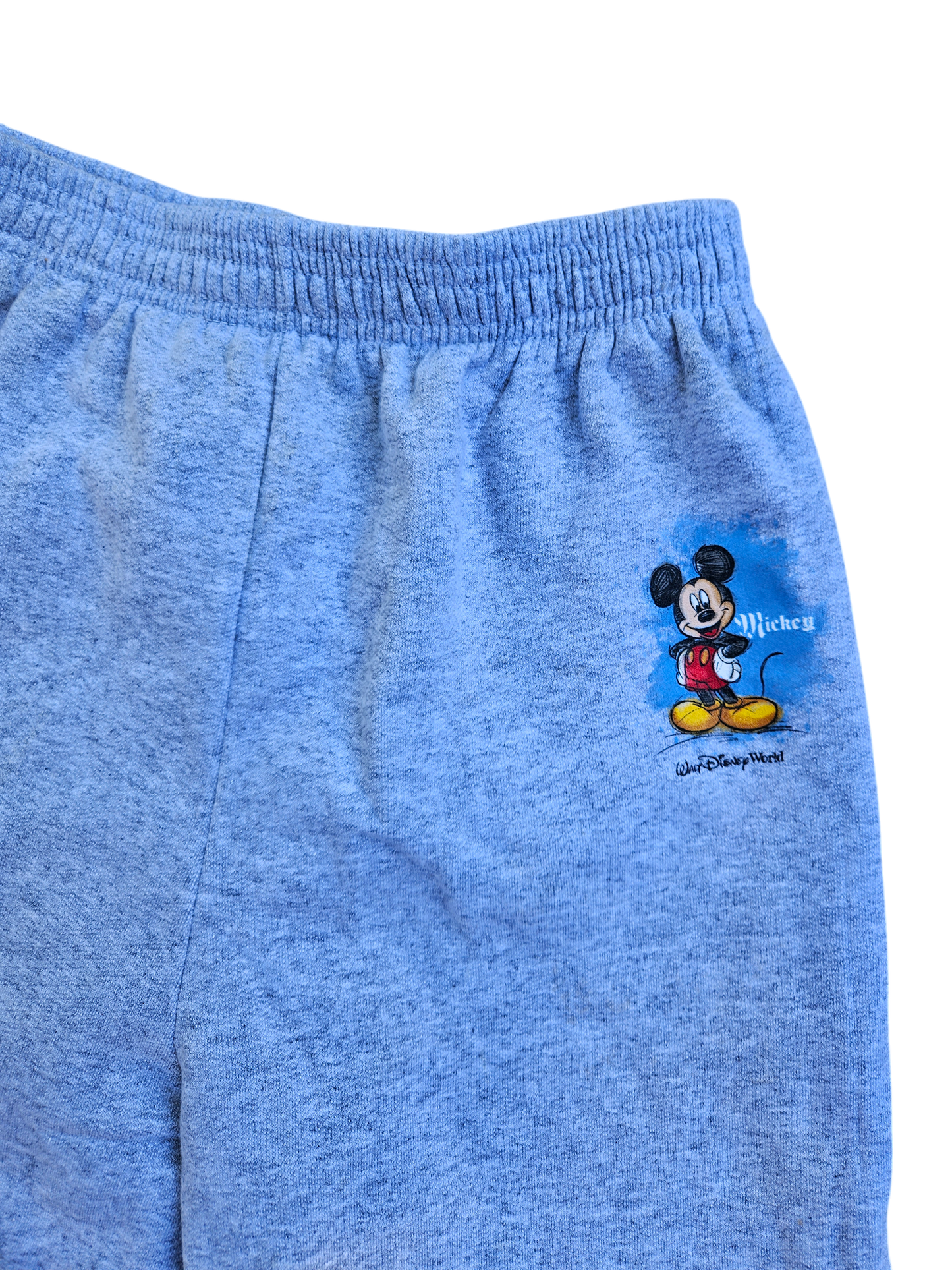 Disney World Kids Mickey Mouse sweatpants Tagged L, approx 8-10y