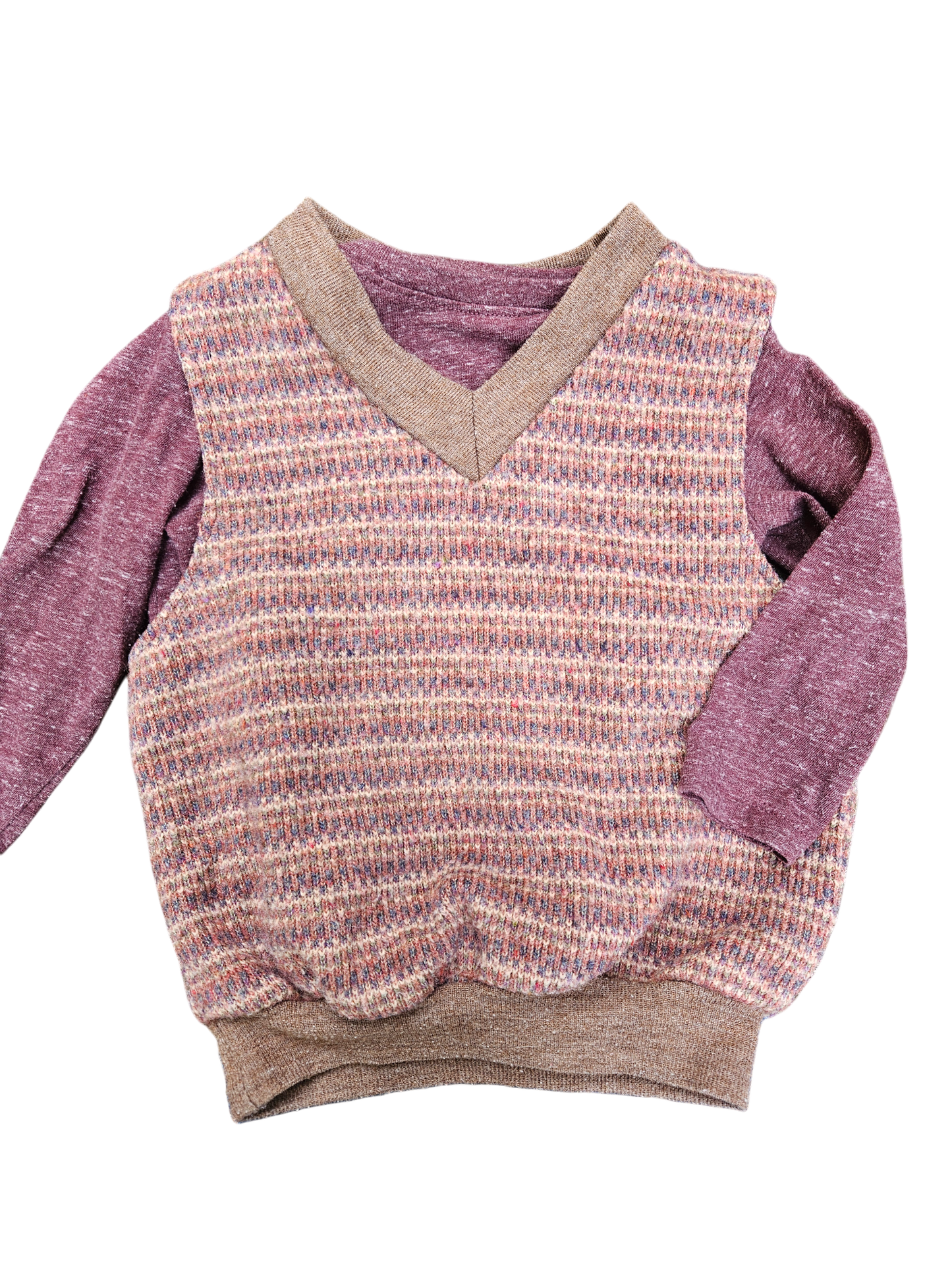 Vintage Eaton sweater vest Size tag removed, approx 2T