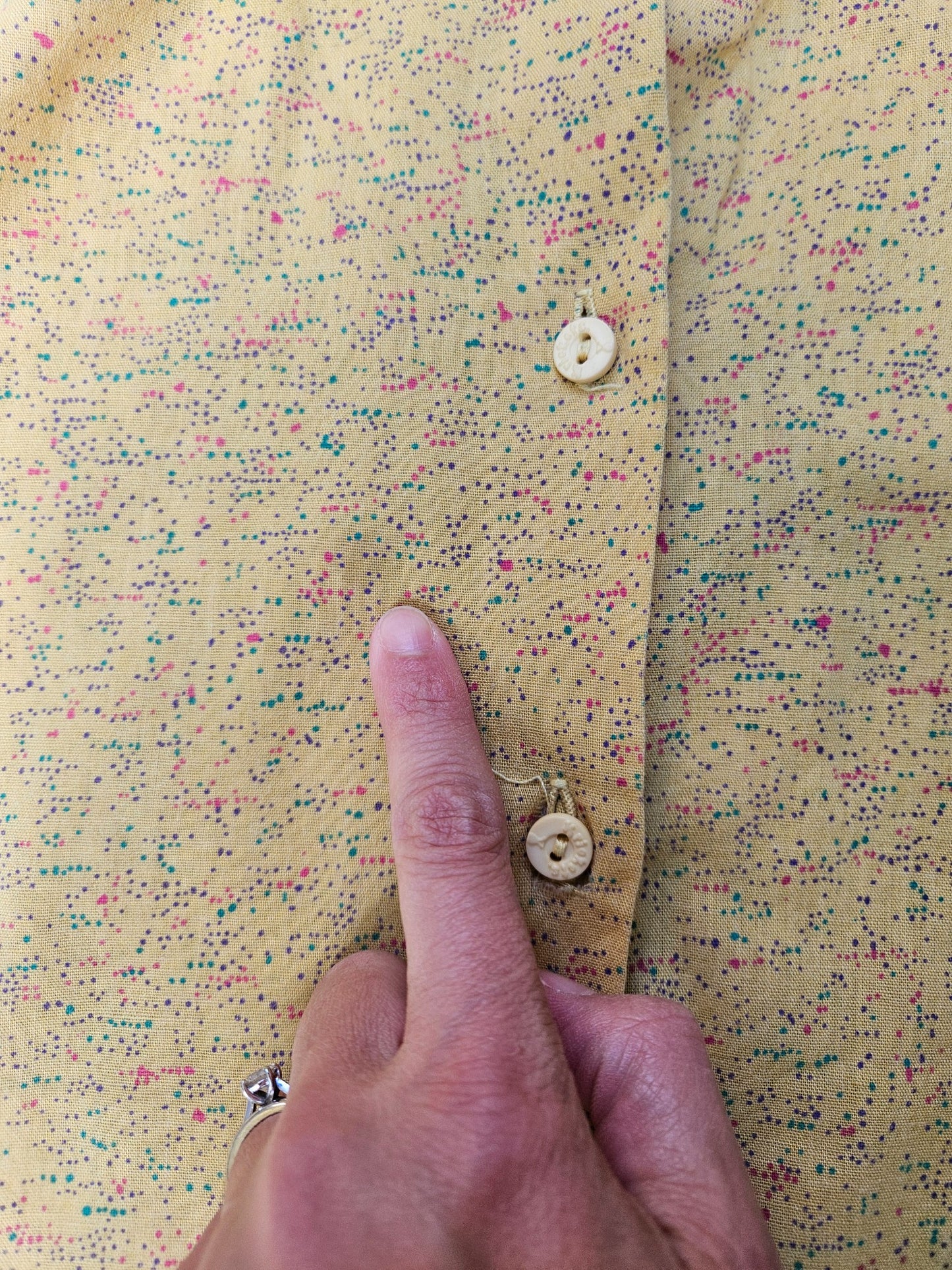 Vintage Krickets button up long sleeve Size 8 Made in Canada