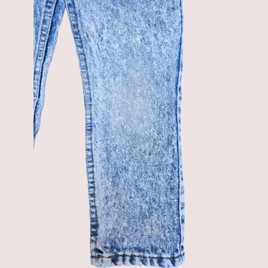 Vintage Acid Wash Orange Tab Levi's Jeans 550