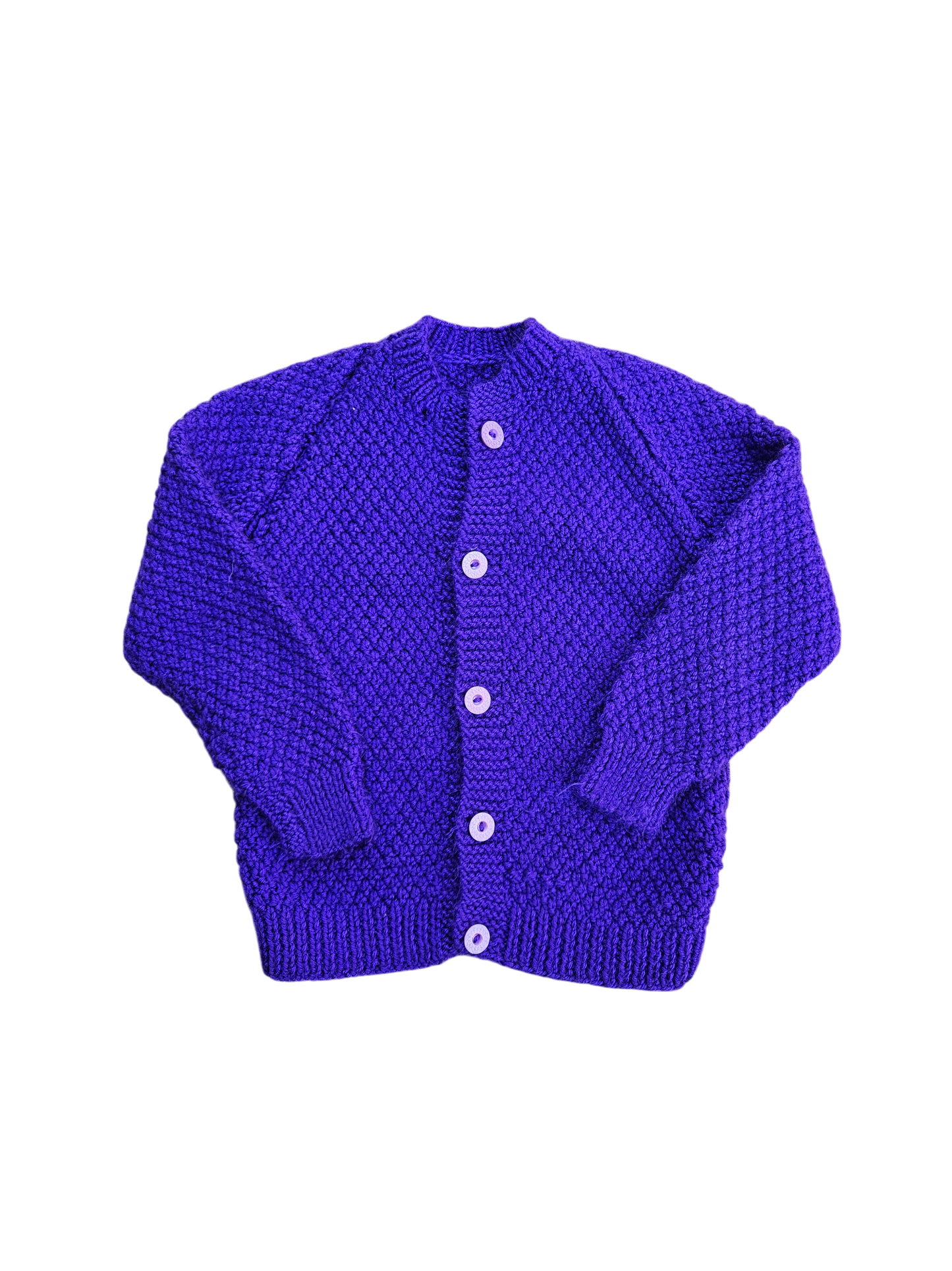 Handknit cardigan Approx 3-4T