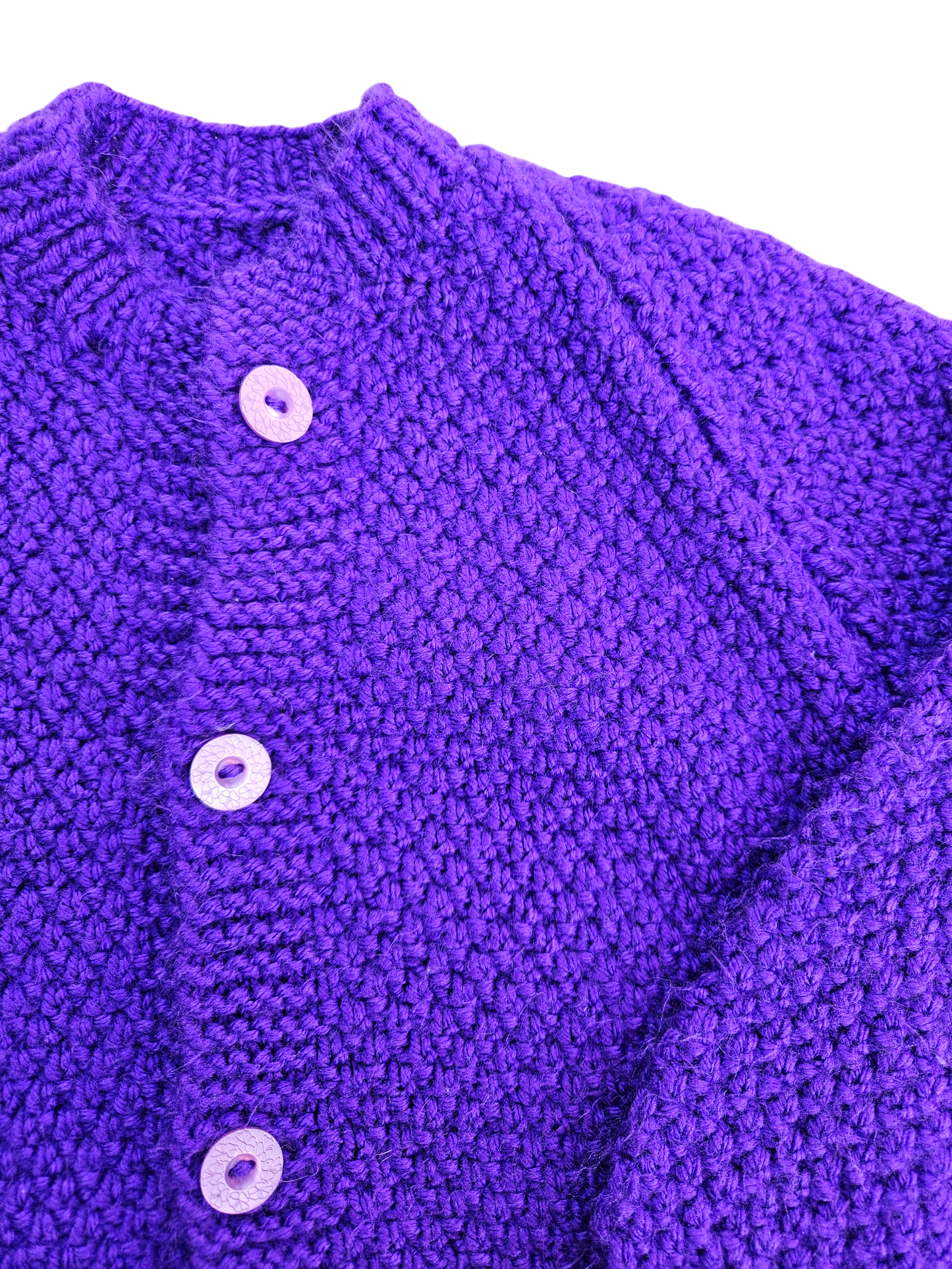 Handknit cardigan Approx 3-4T