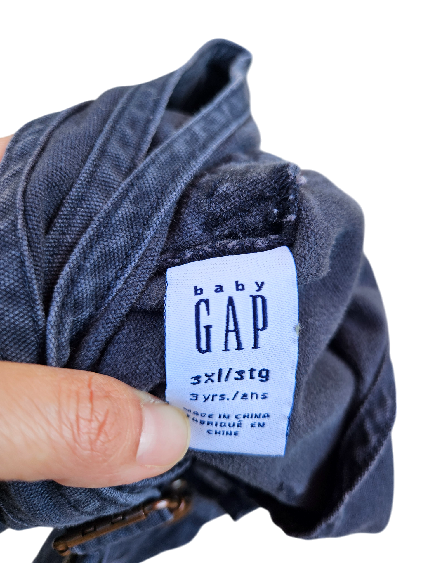 Retro gap dark grey overalls 3XL and Retro Place turtleneck long sleeve onesie 24m
