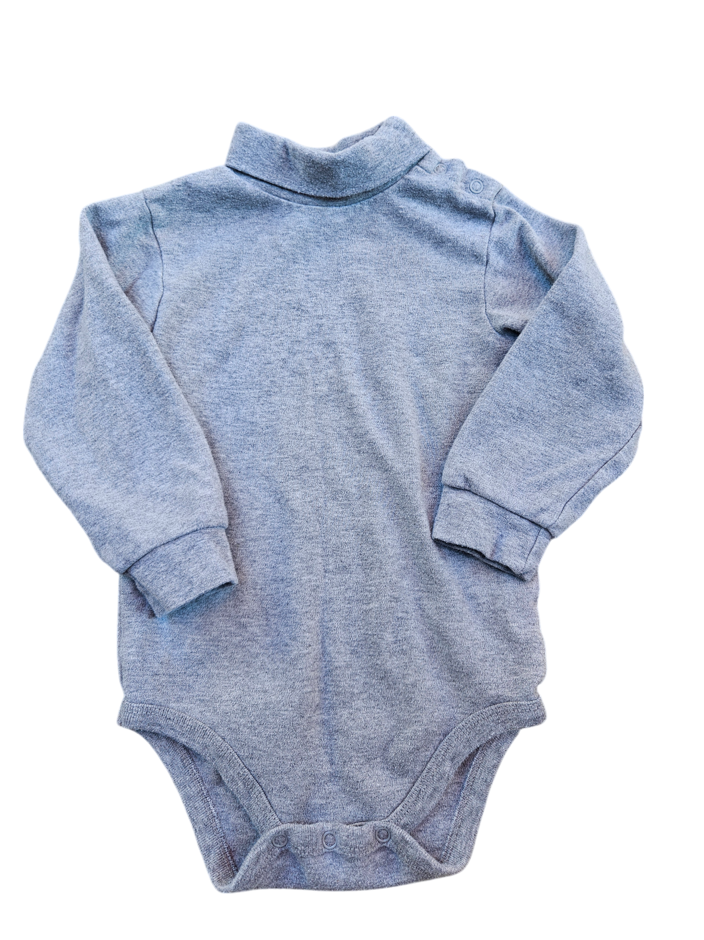 Retro gap dark grey overalls 3XL and Retro Place turtleneck long sleeve onesie 24m