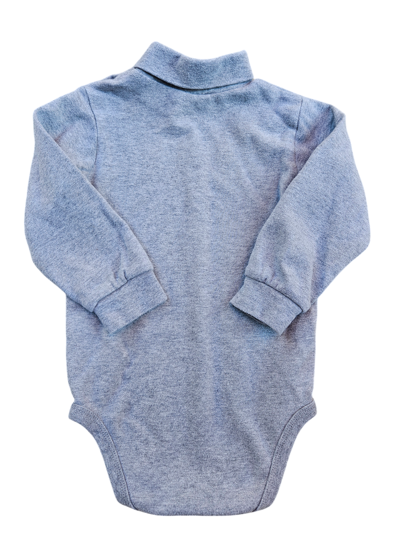 Retro gap dark grey overalls 3XL and Retro Place turtleneck long sleeve onesie 24m