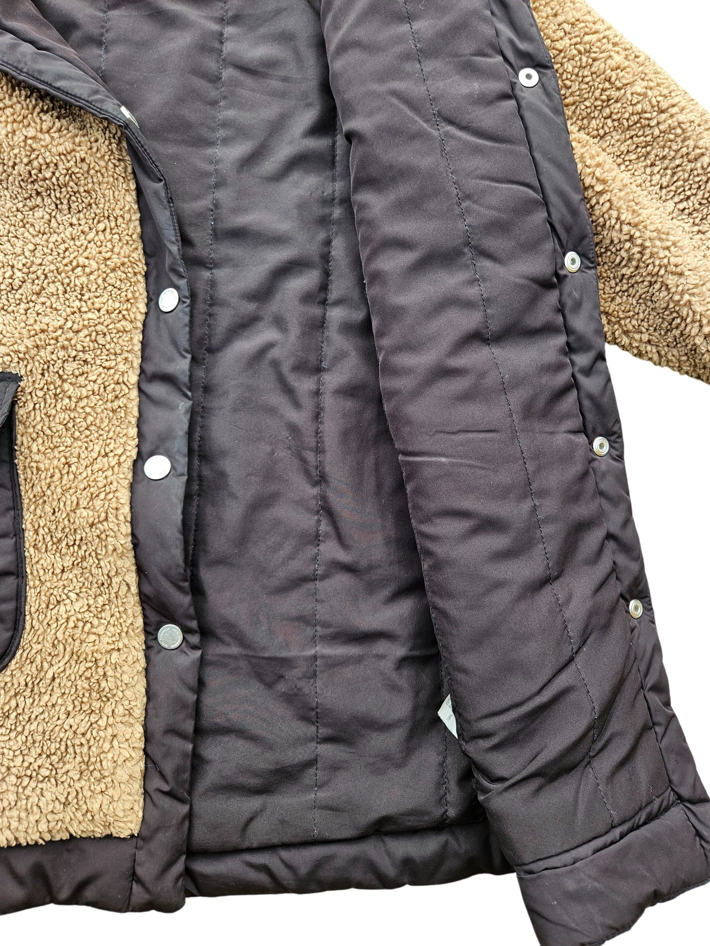 Zara sherpa jacket, lined Size 8Y