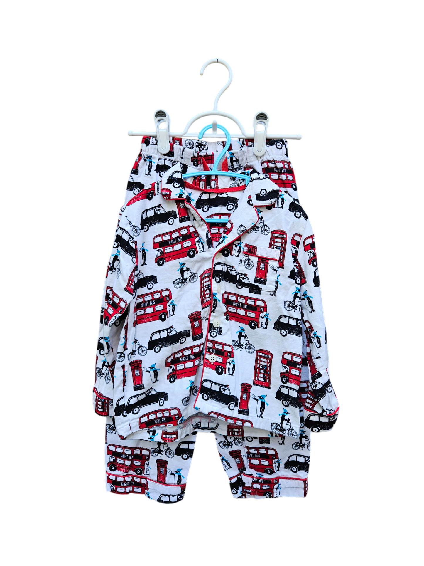 Two piece flannel sleep set Size 5-6y