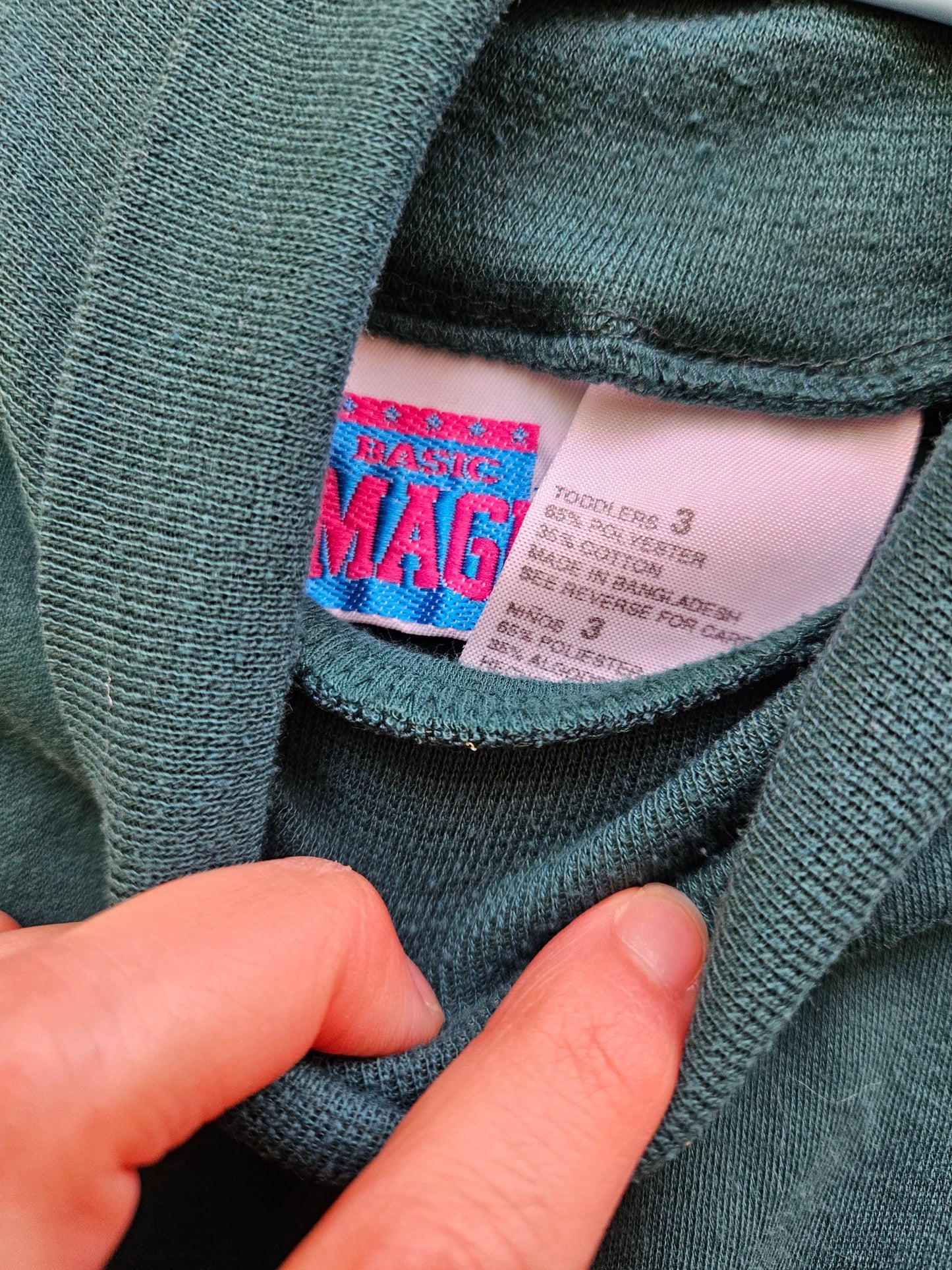 Vintage green turtleneck 3T