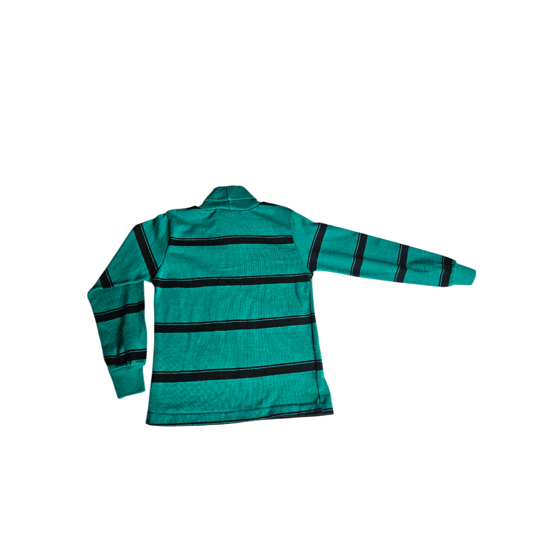 Vintage green and black turtleneck 4-6Y