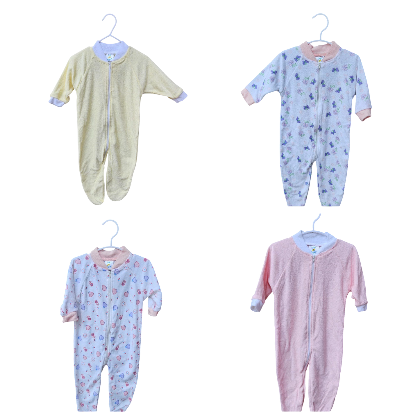 Vintage Small Wonders terry sleeper 6M