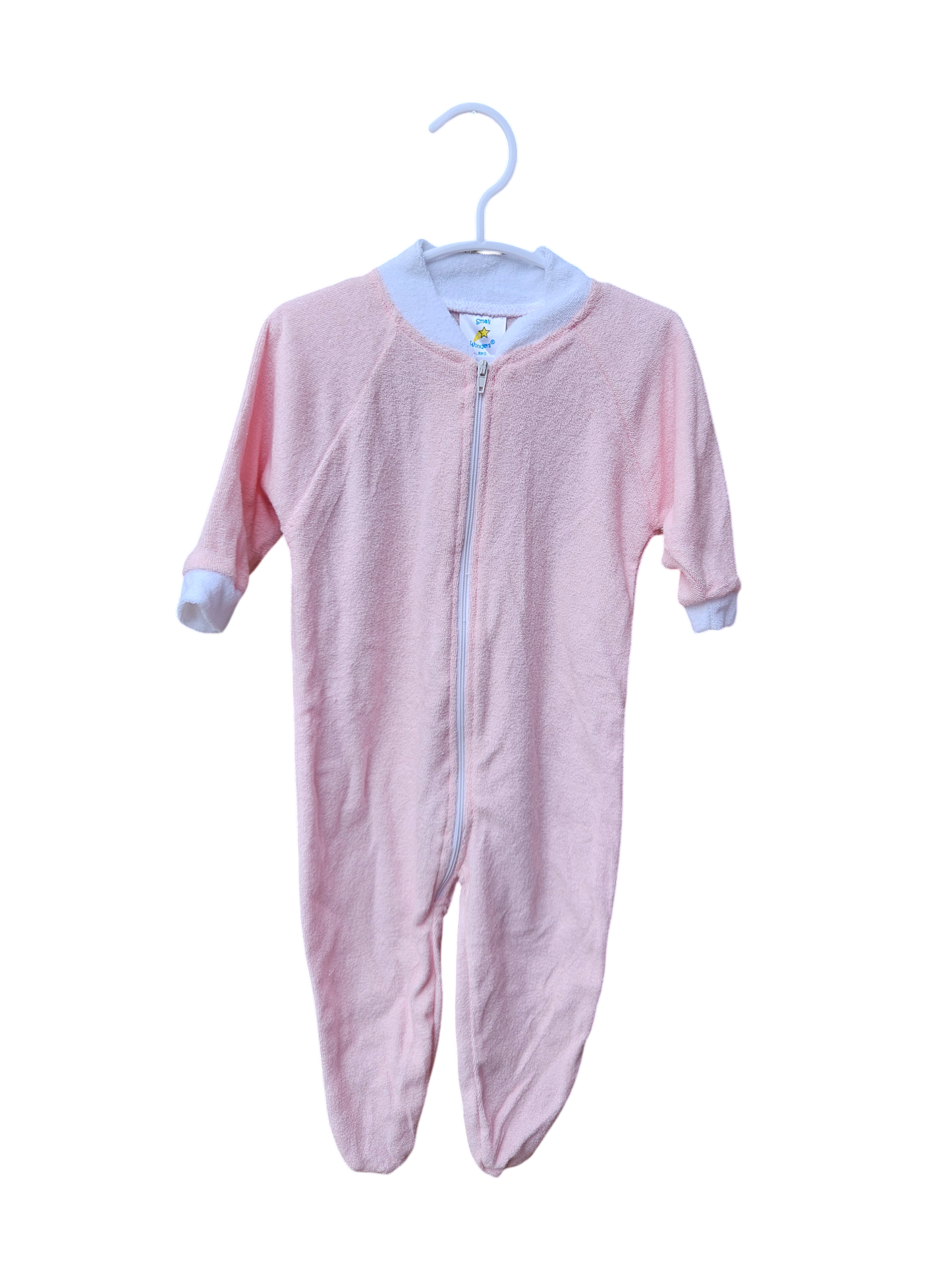 Vintage Small Wonders terry sleeper 6M