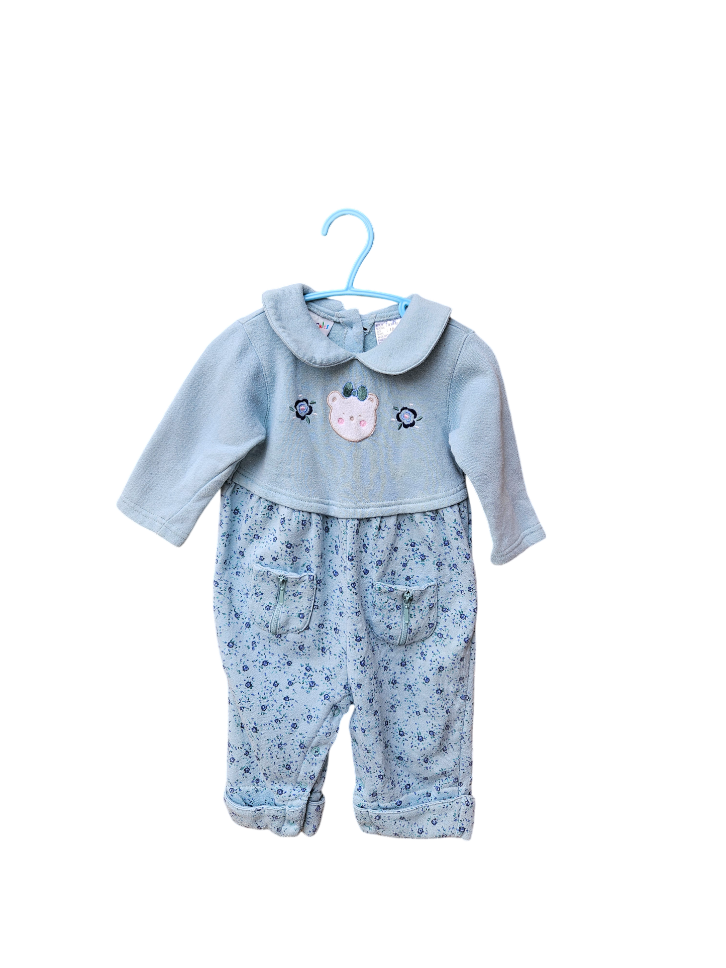 Vintage Just Chuckles romper 18M