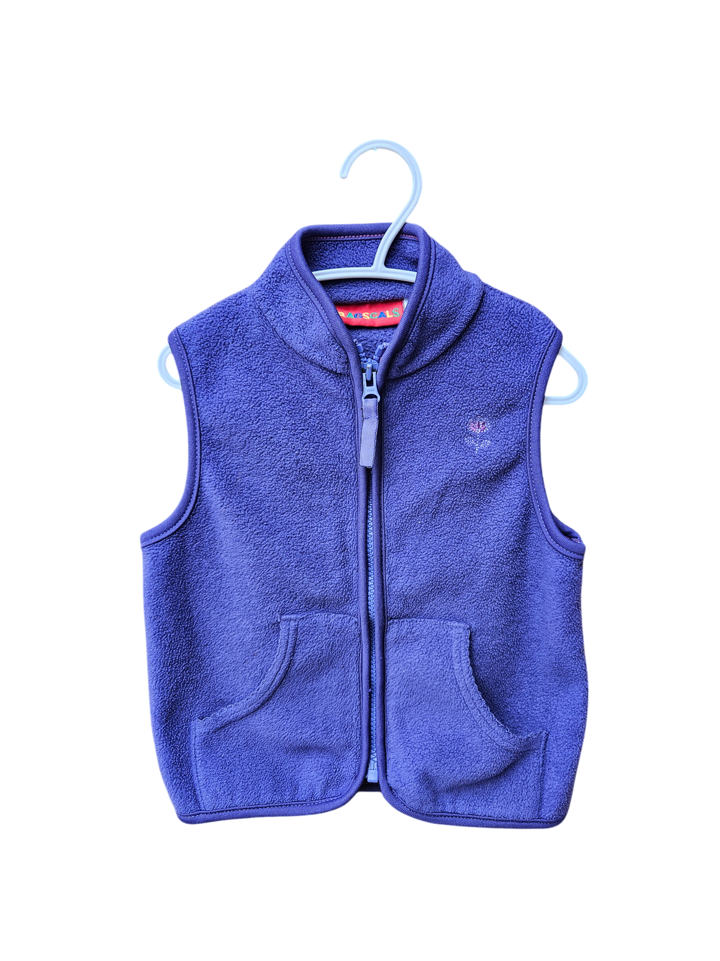 Vintage Ragscals fleece vest 3X