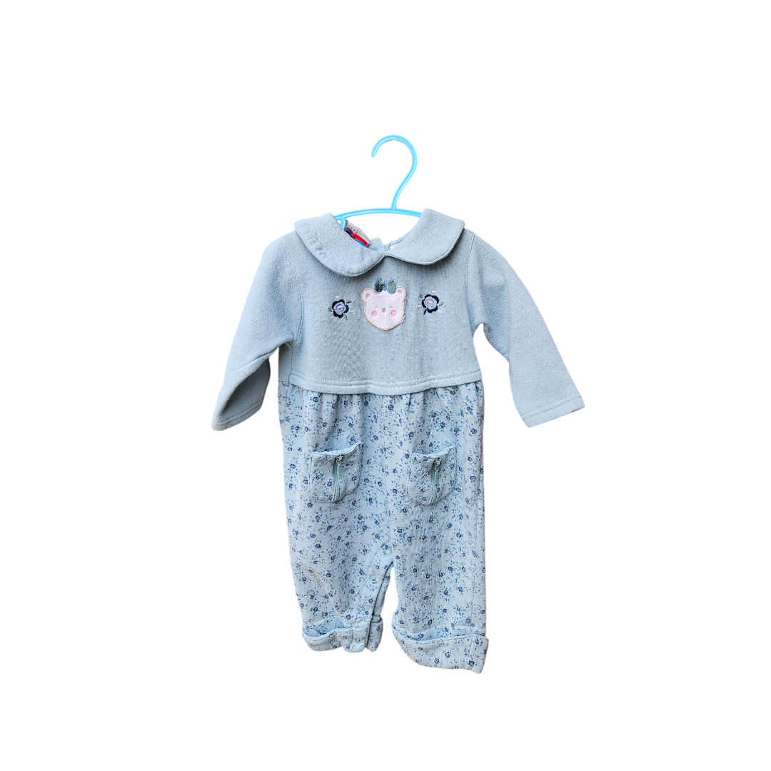 Vintage Just Chuckles romper 18M
