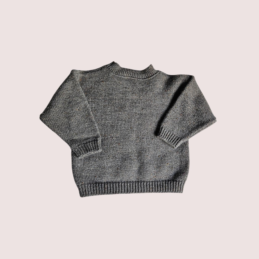 Wool blend dog sweater Made in France 3-4T