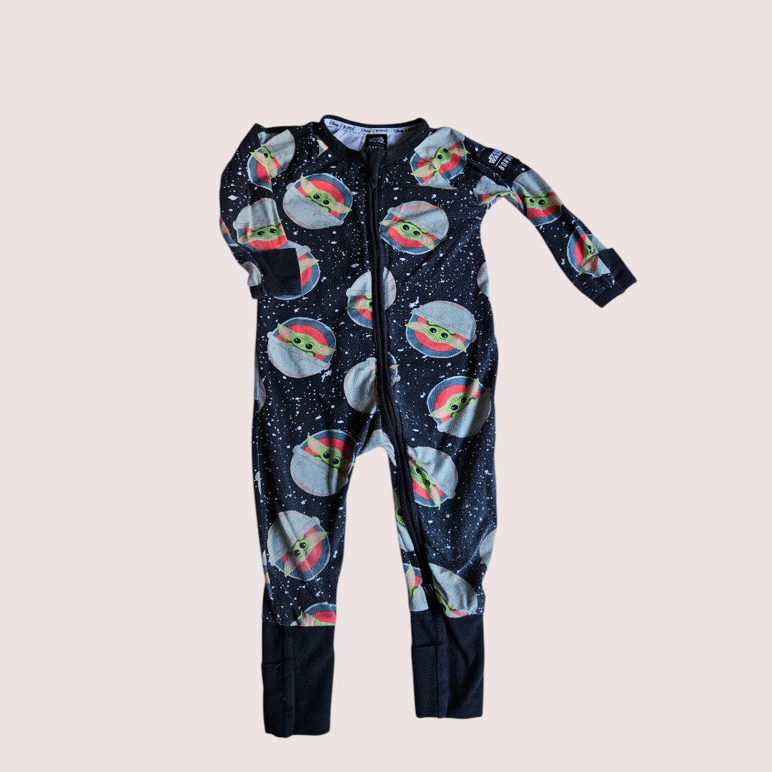 Bonds wondersuit Star Wars Yoda sleeper 6-12m