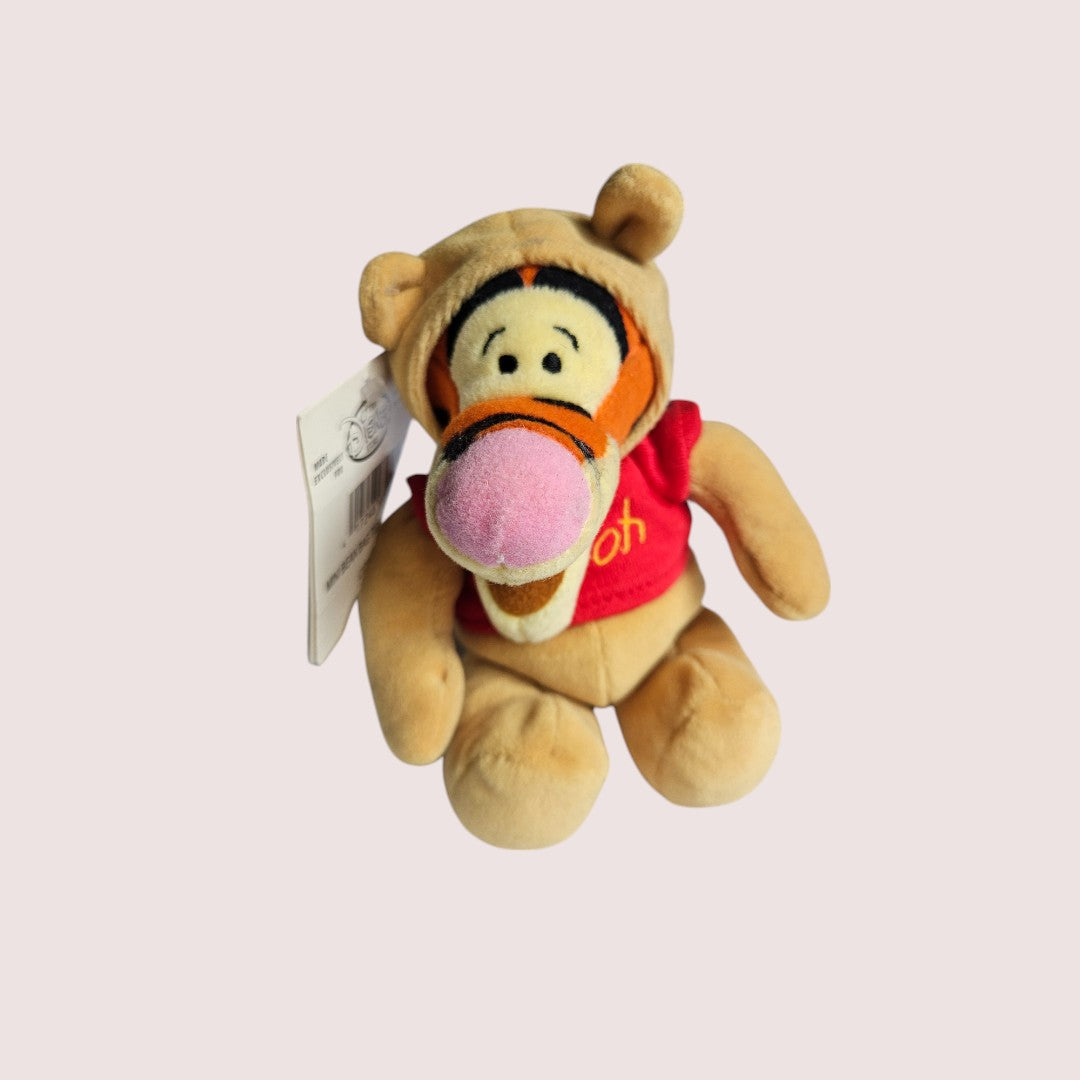Disney Winnie the Pooh Mini Bean Bag Tigger as Pooh plush NWT