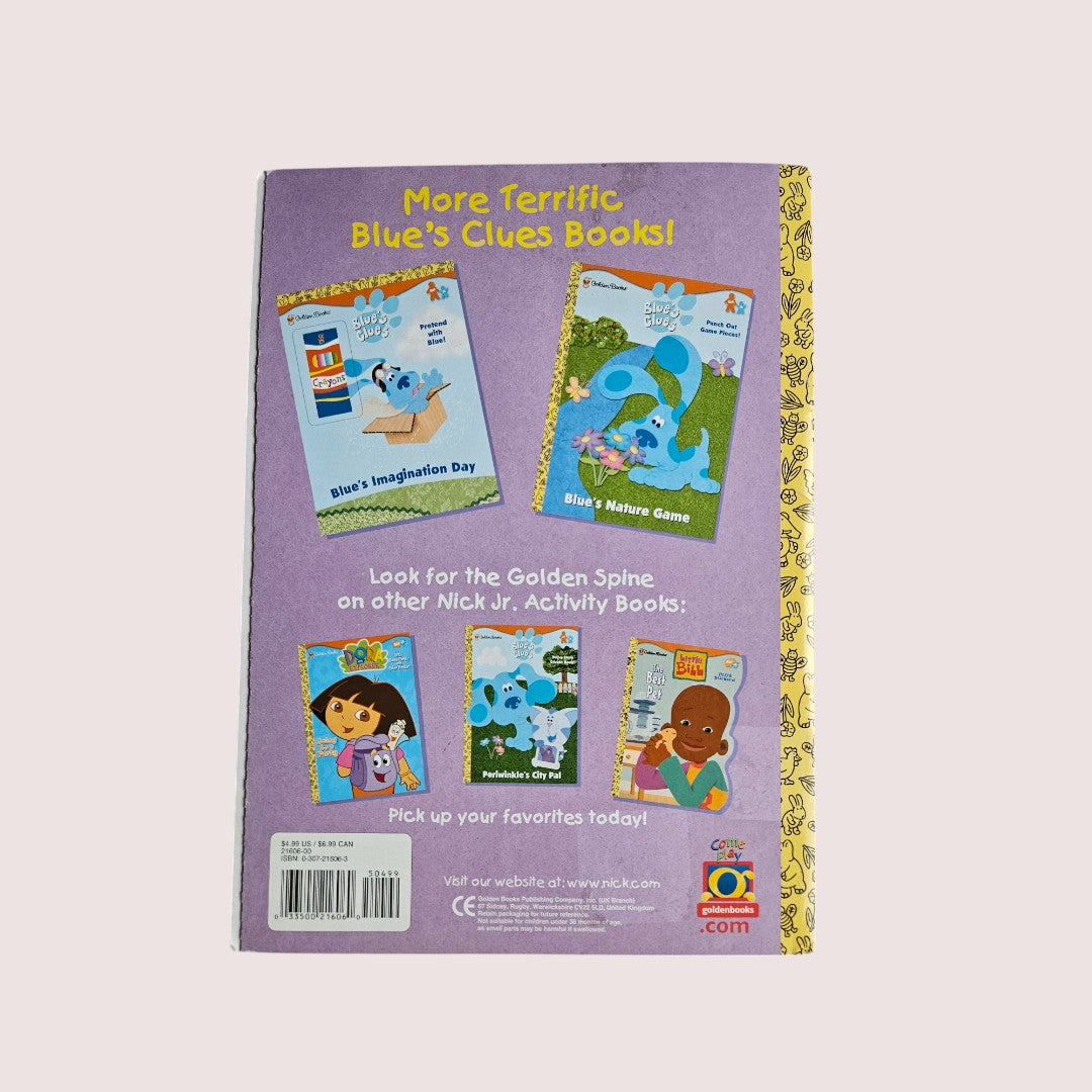 2002 Blue's Clues Periwinkles City Pal Tell A Story sticker book