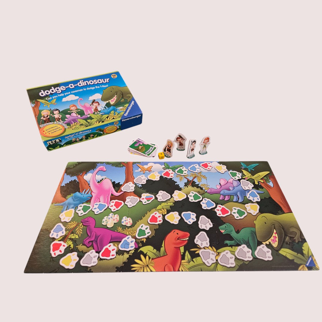 Ravensburger Dodge-a-dinosaur board game