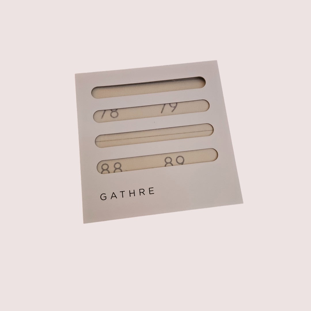 Gathre Mini mat in numbers print New in Box
