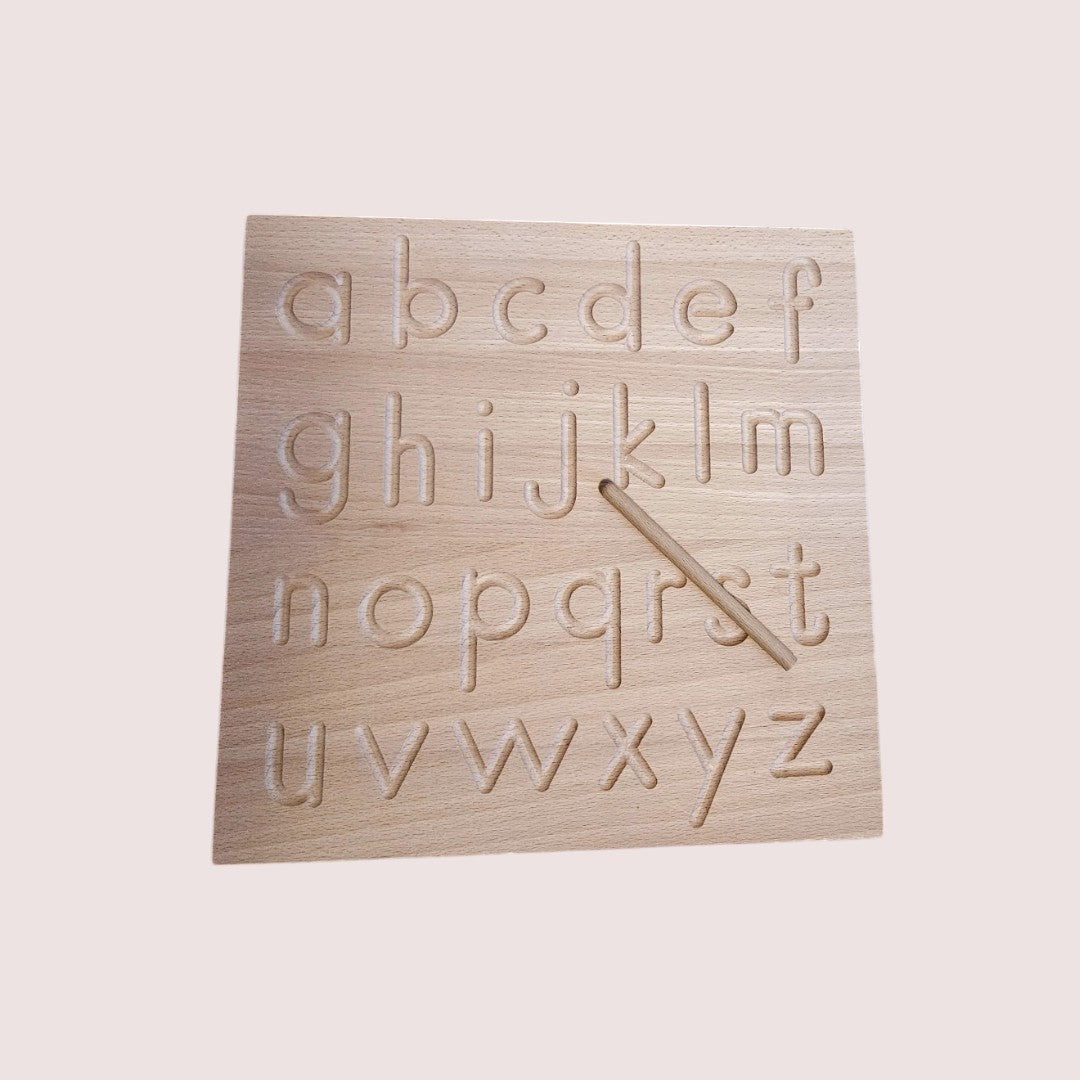 Reversible Alphabet tracing board