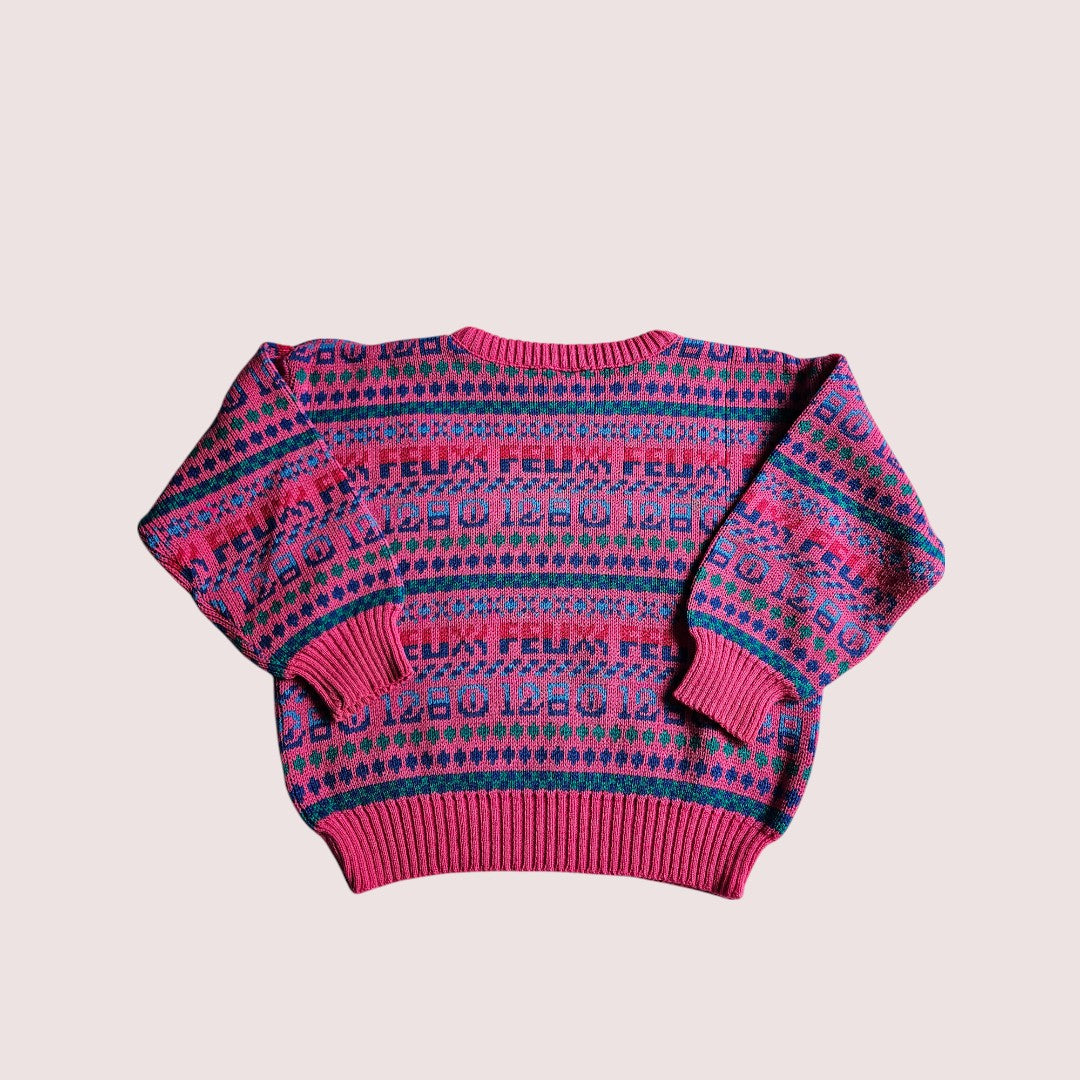 Vintage acrylic knit sweater Size 6
