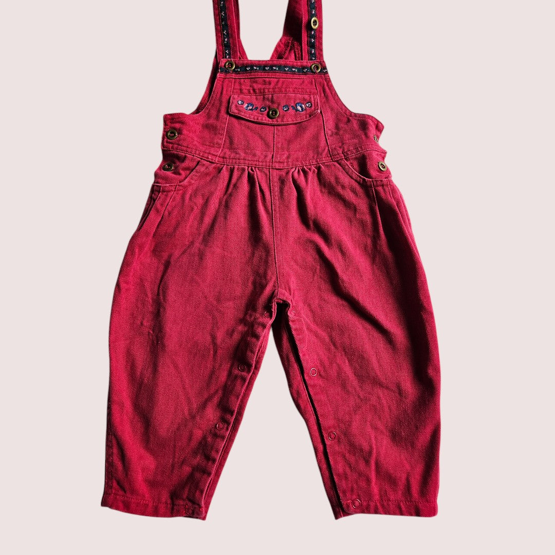 Vintage CB Kids overalls Tagged 18m