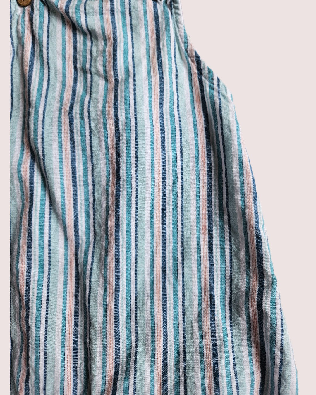 Striped shortall/romper 24m, could fit 2T
