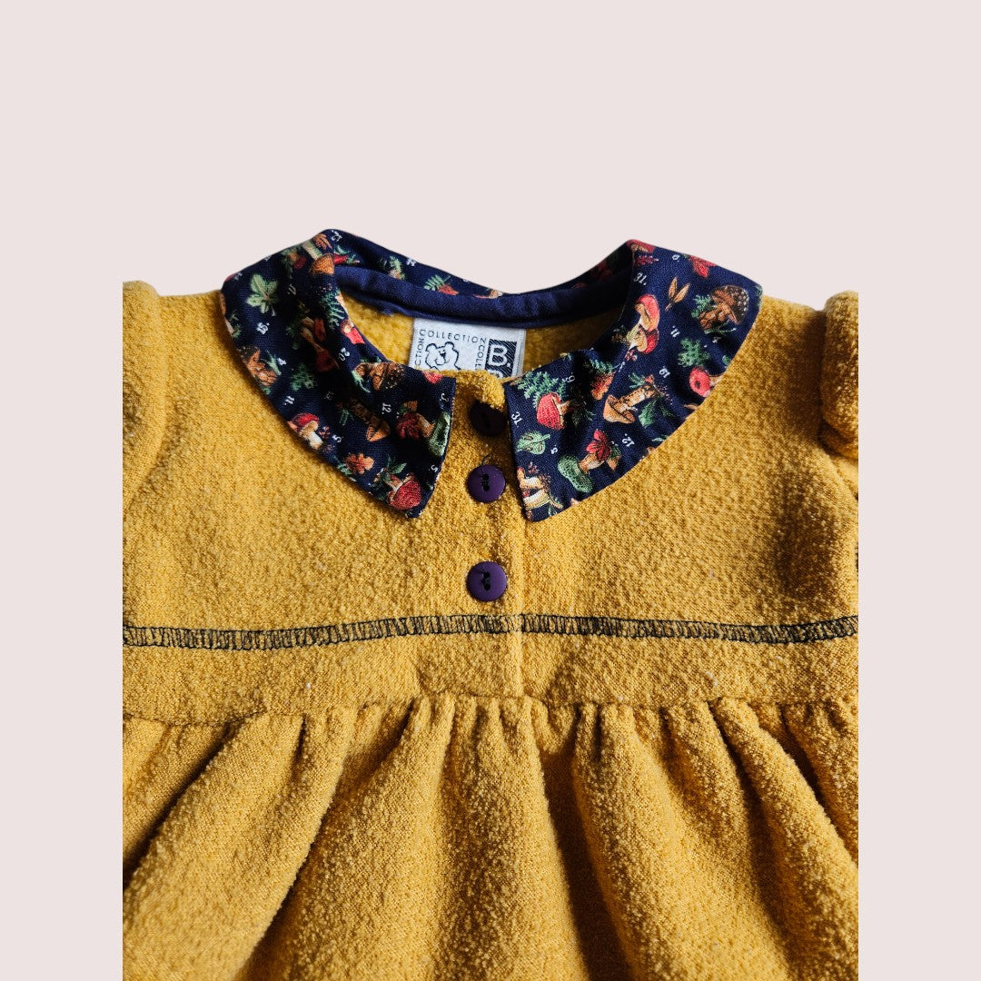 Vintage BB Club mushroom dress 12M
