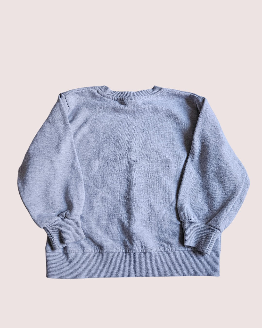 Zara "Beyond Happy" Crewneck 5-6T Grey
