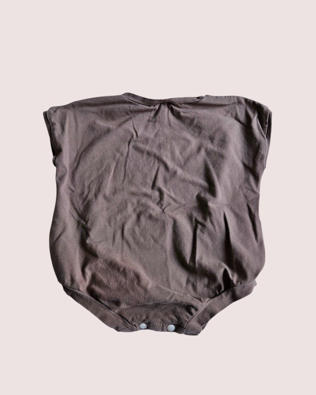 Small shop bubble romper 18-24m brown