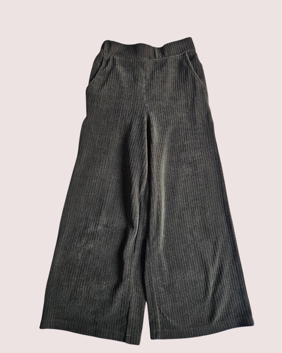 Zara ribbed wide leg pants Size 8Y