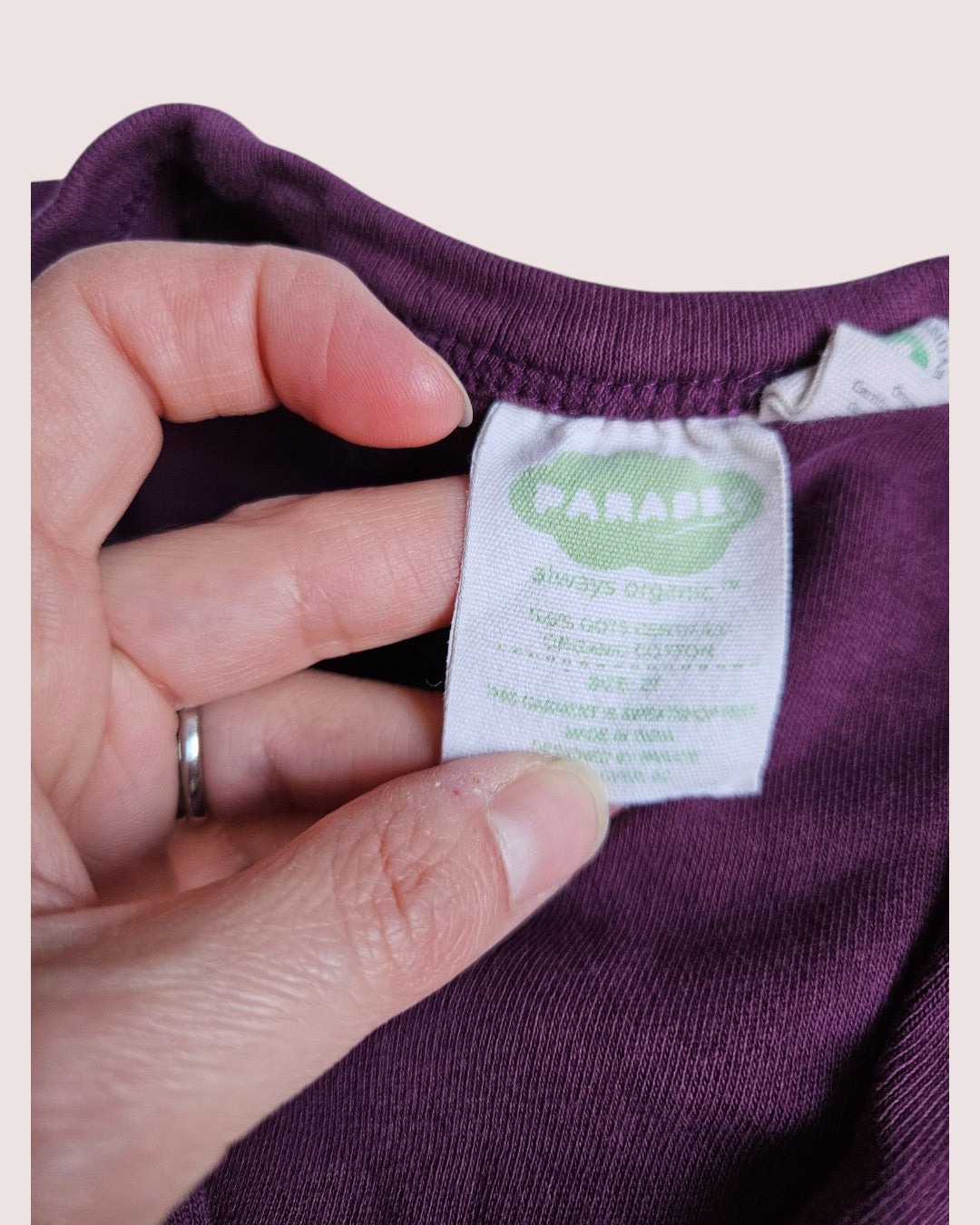 Parade Organics two-way zipper romper 2T