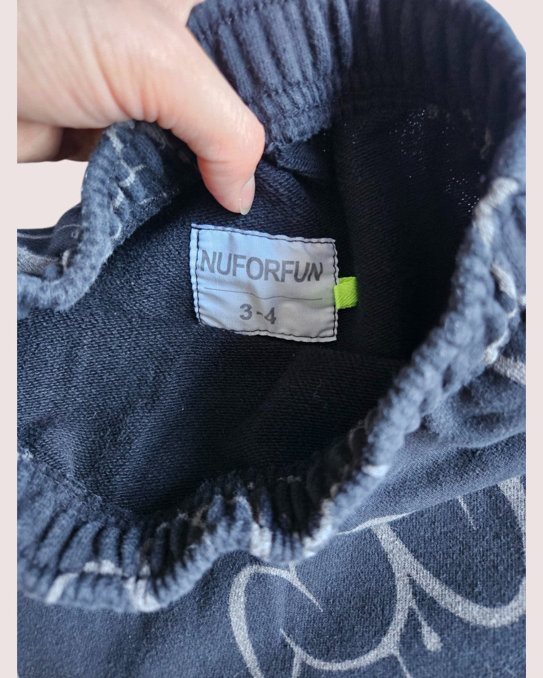 Nununu harem joggers 3-4T