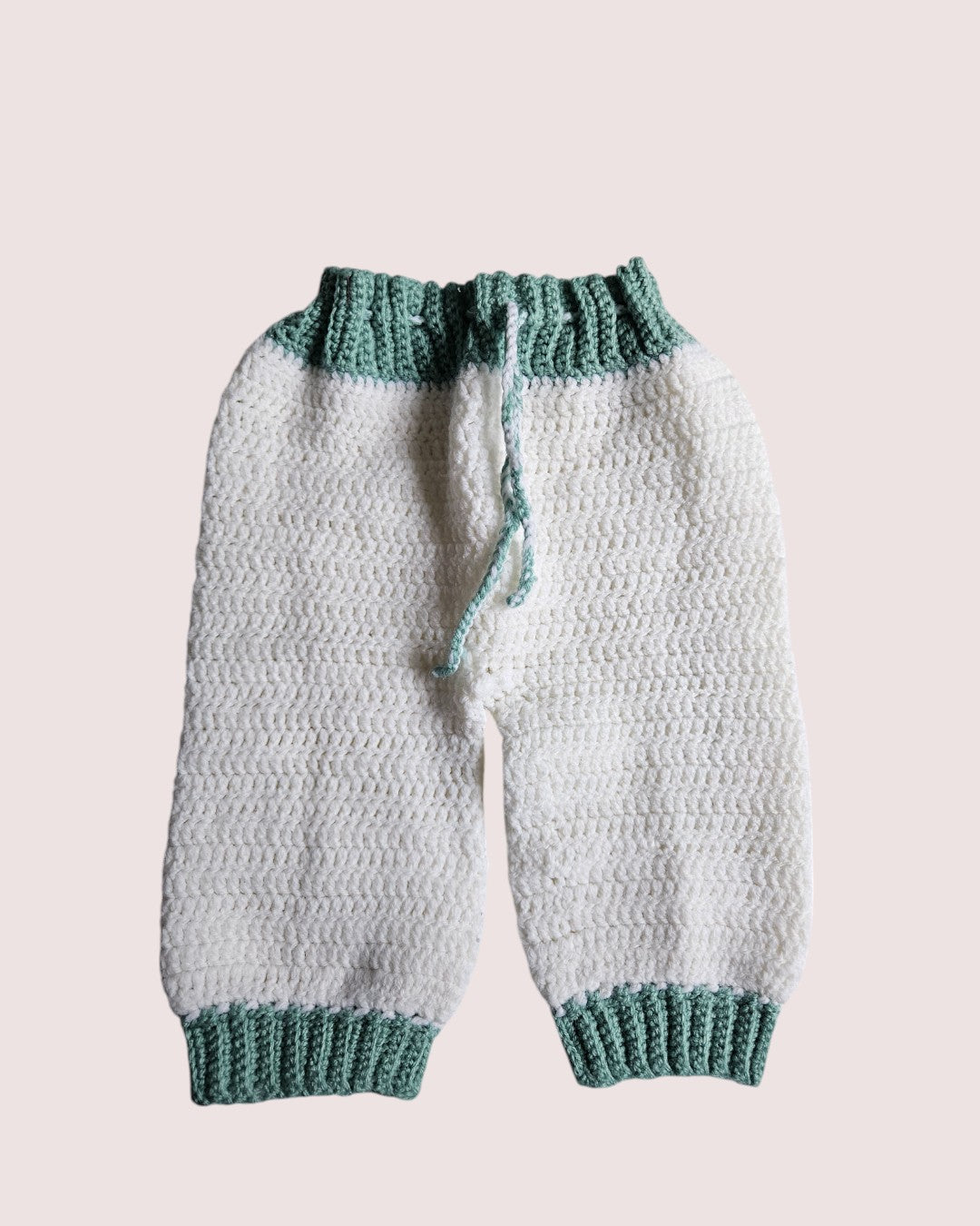 Handknit sweater and pant set 12-18m