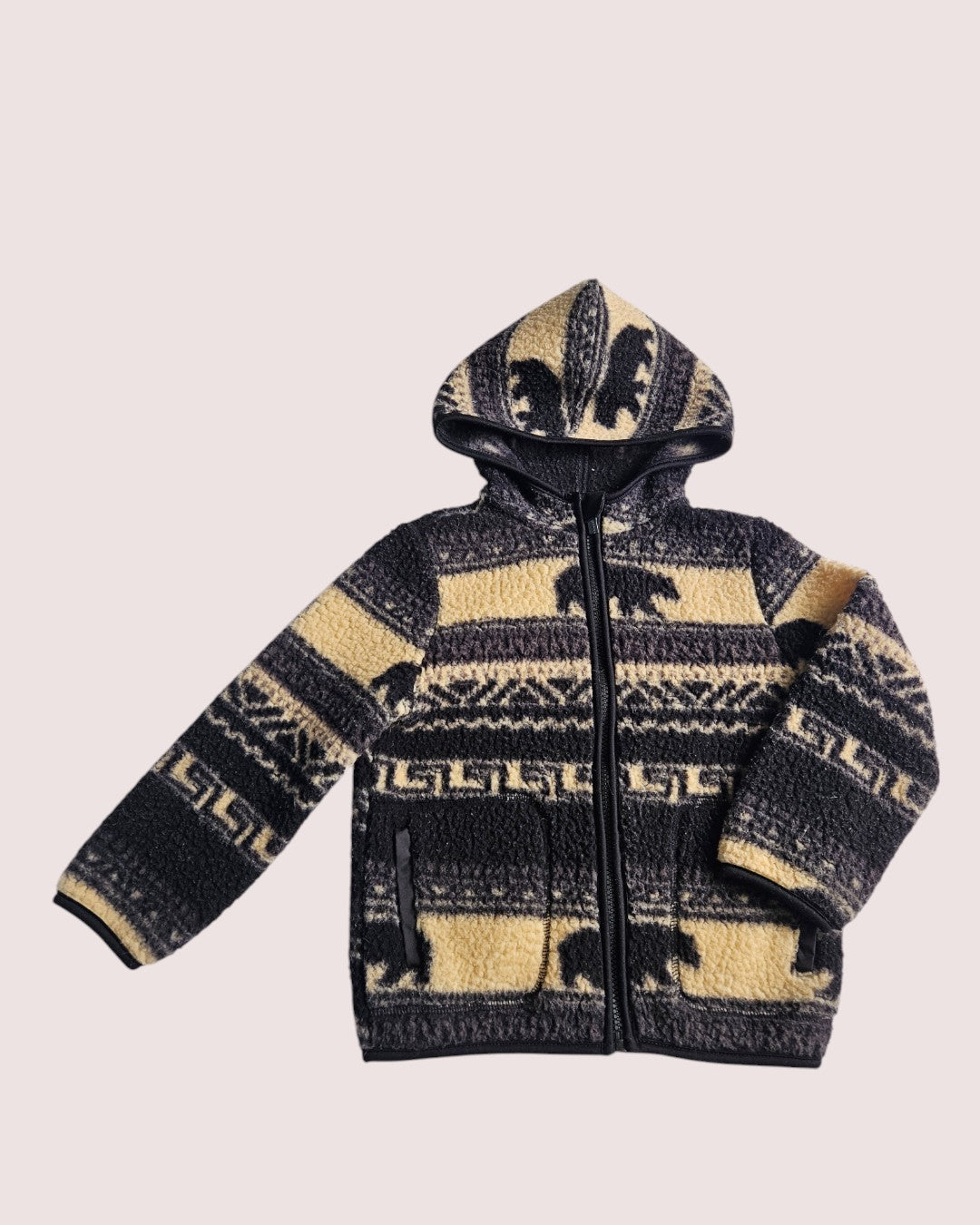 Old Navy sherpa fleece zip hoodie 5T
