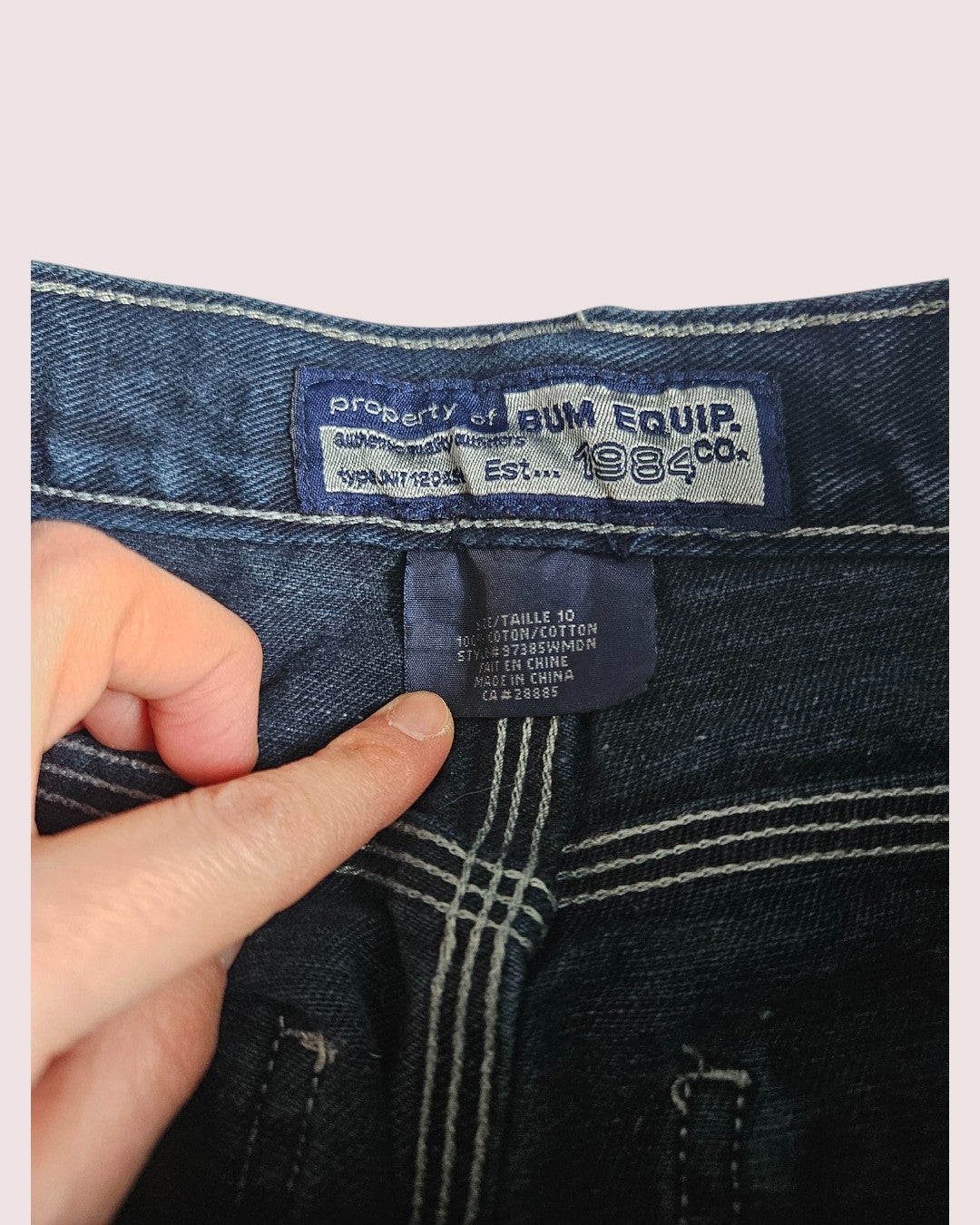 Vintage Bum Equipment carpenter style wide leg jeans Tagged 10