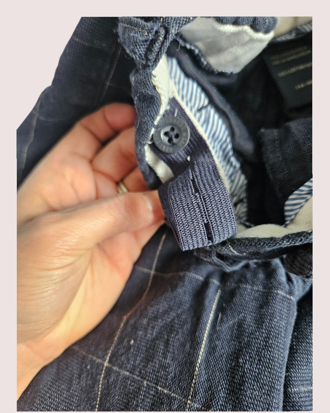 Woodland checkered pants Size 6