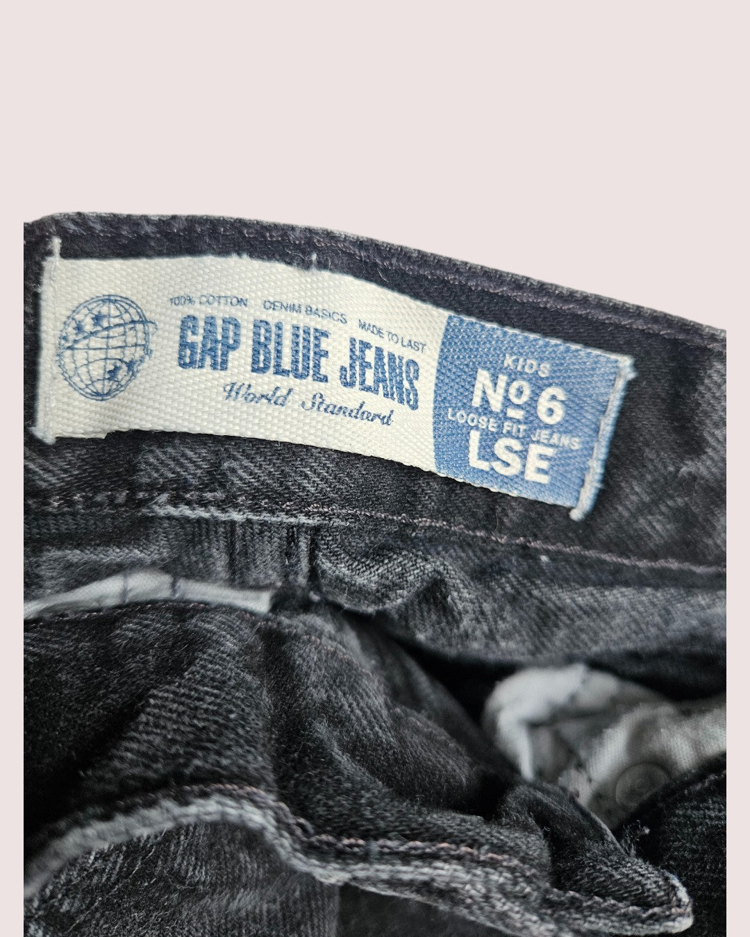 Vintage Gap jeans Made in USA Tagged 12S Loose Fit