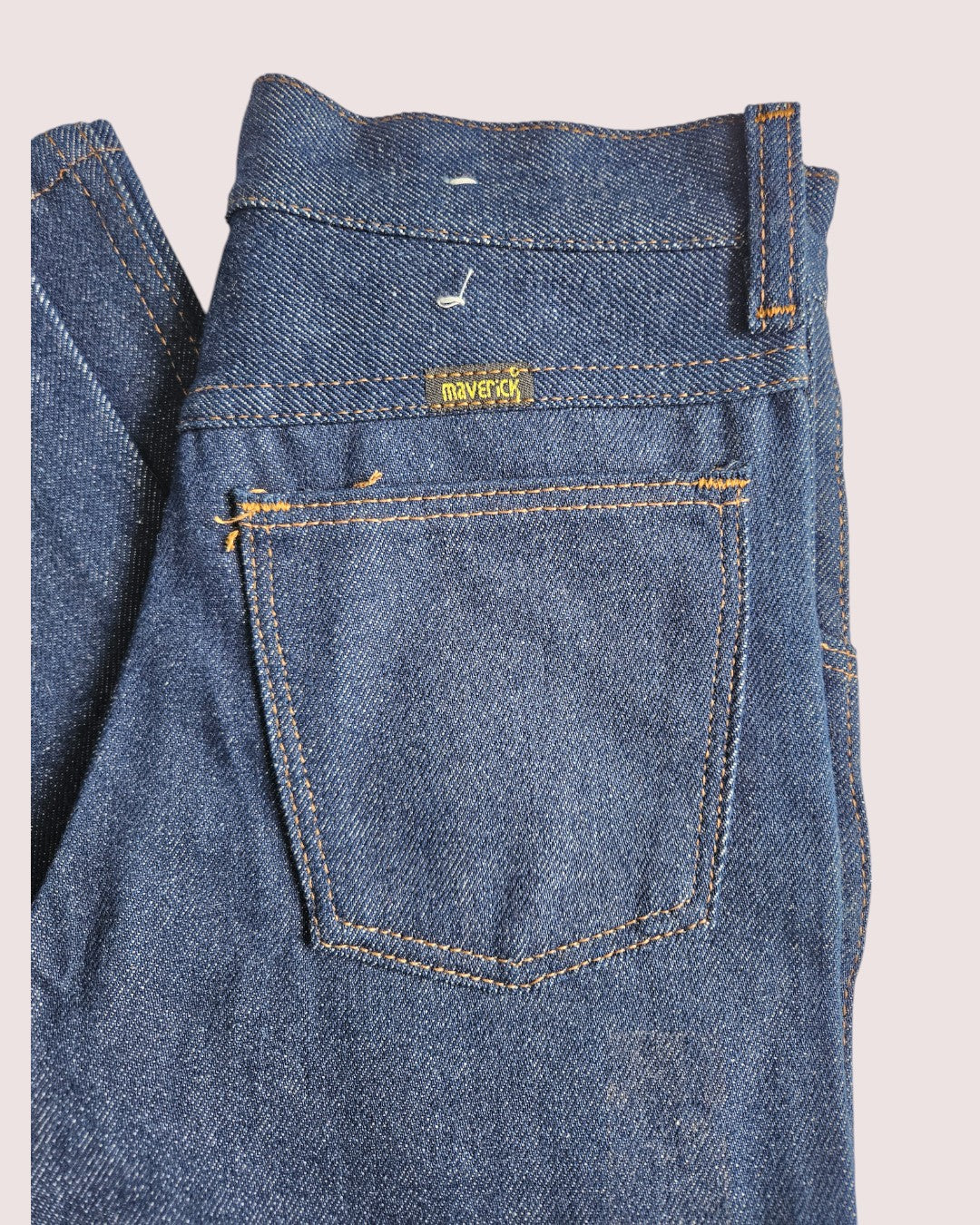 Vintage Maverick raw denim jeans Tagged 10Reg