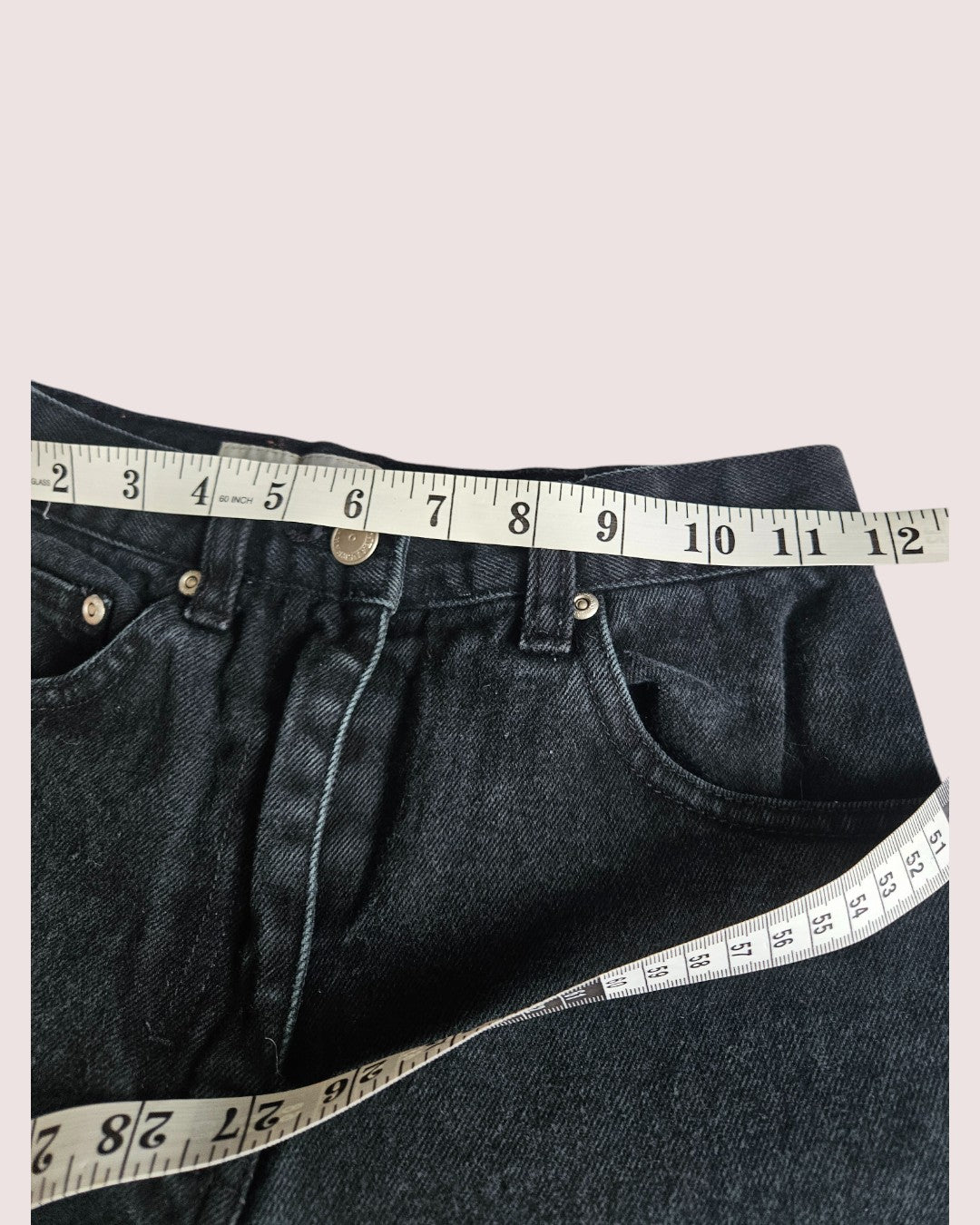 Vintage Nevada black jeans Tagged 12 slim