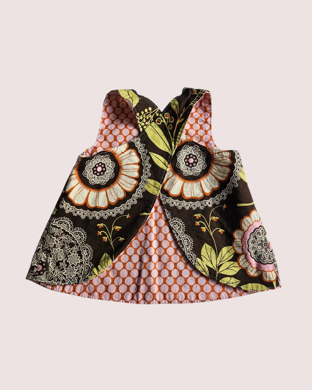 Handmade reversible crossback tank Approx 3T