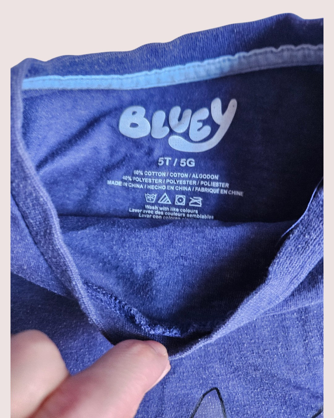 Bluey long sleeve 5T