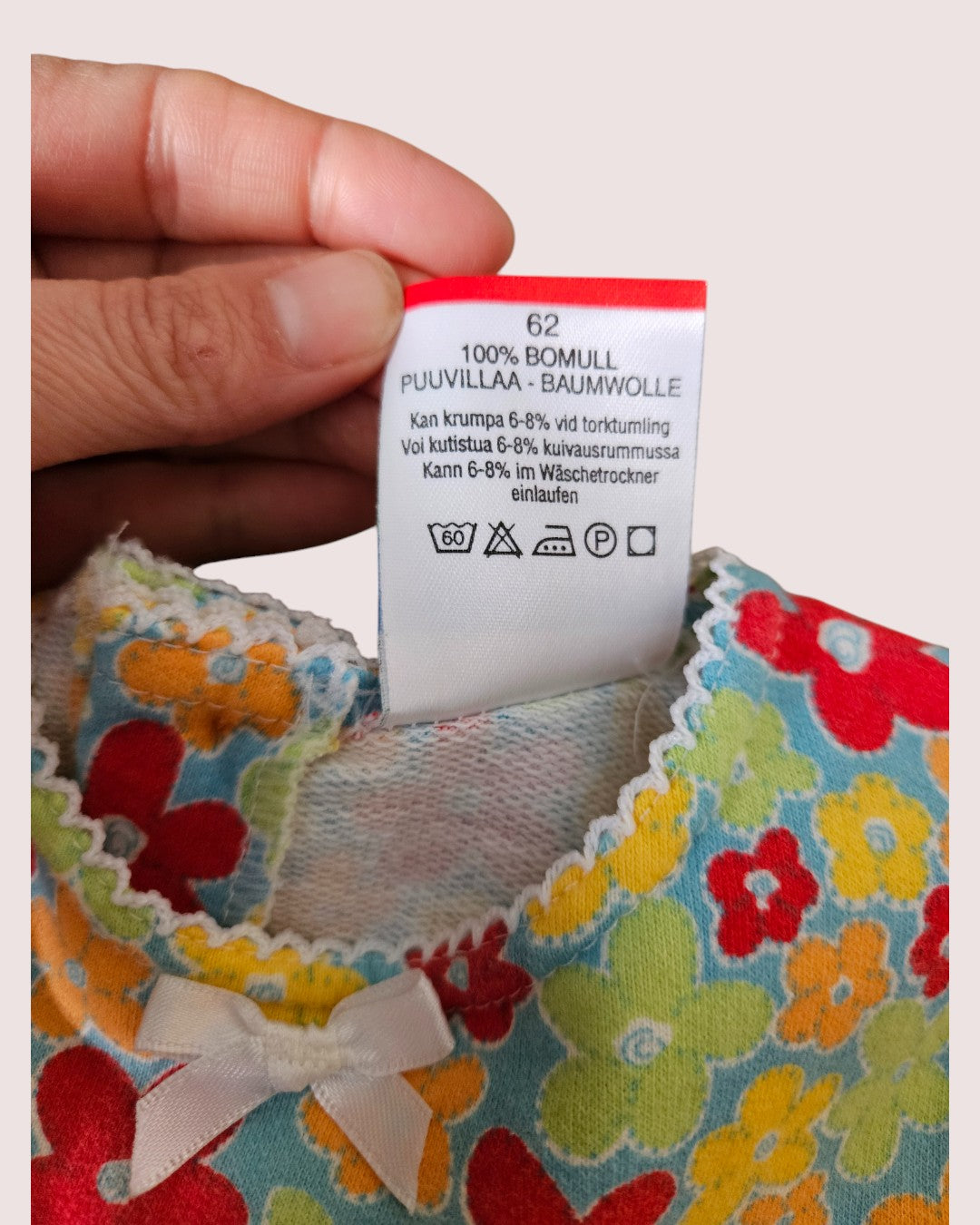 Floral Cotton dress approx 6m