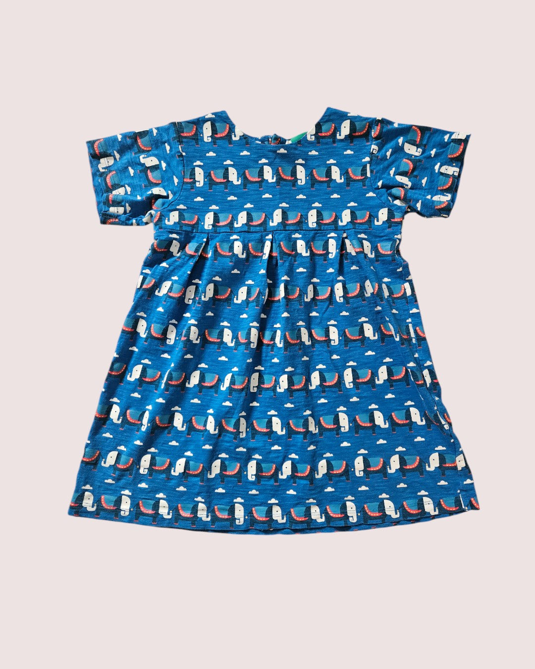 Little Green Radicals elephant dress 4-5y