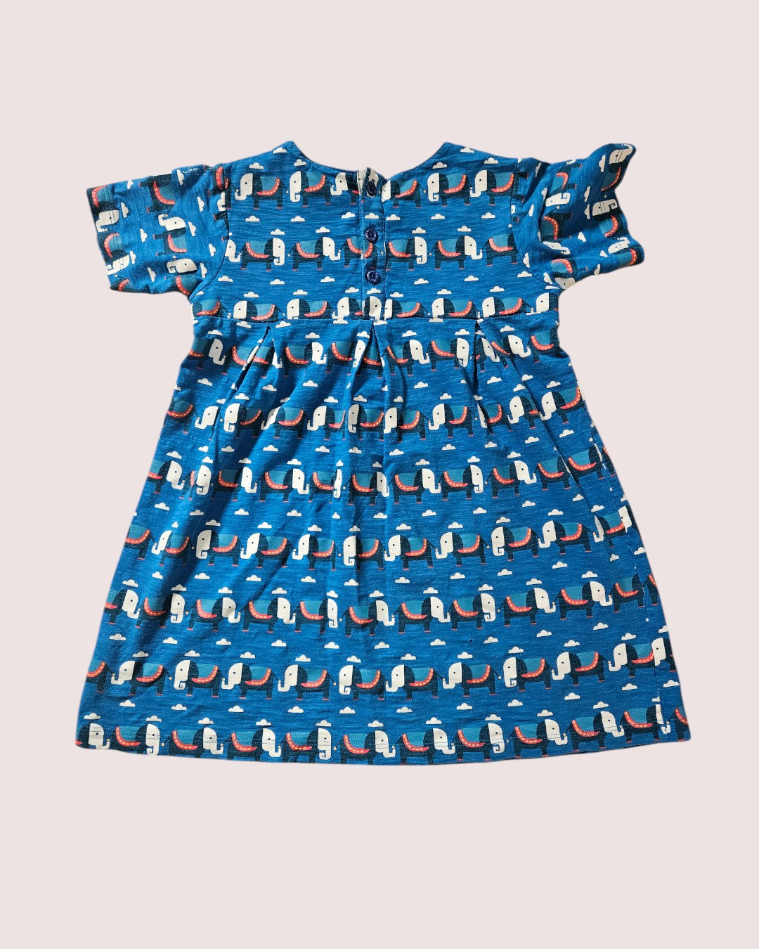 Little Green Radicals elephant dress 4-5y